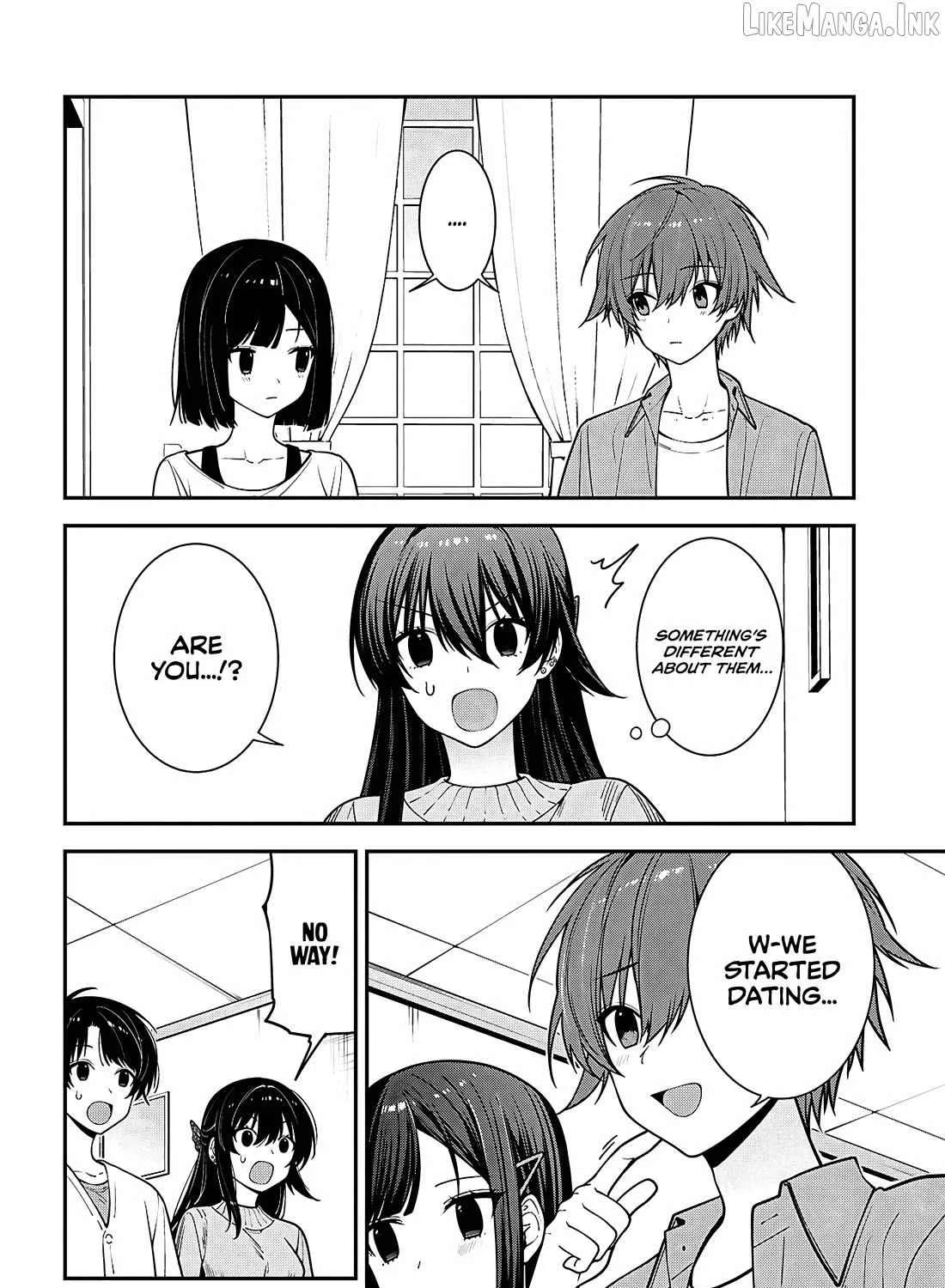 The Yankee Shimizu-san Sitting Next to Me Has Dyed Her Hair Black Chapter 21 - page 4