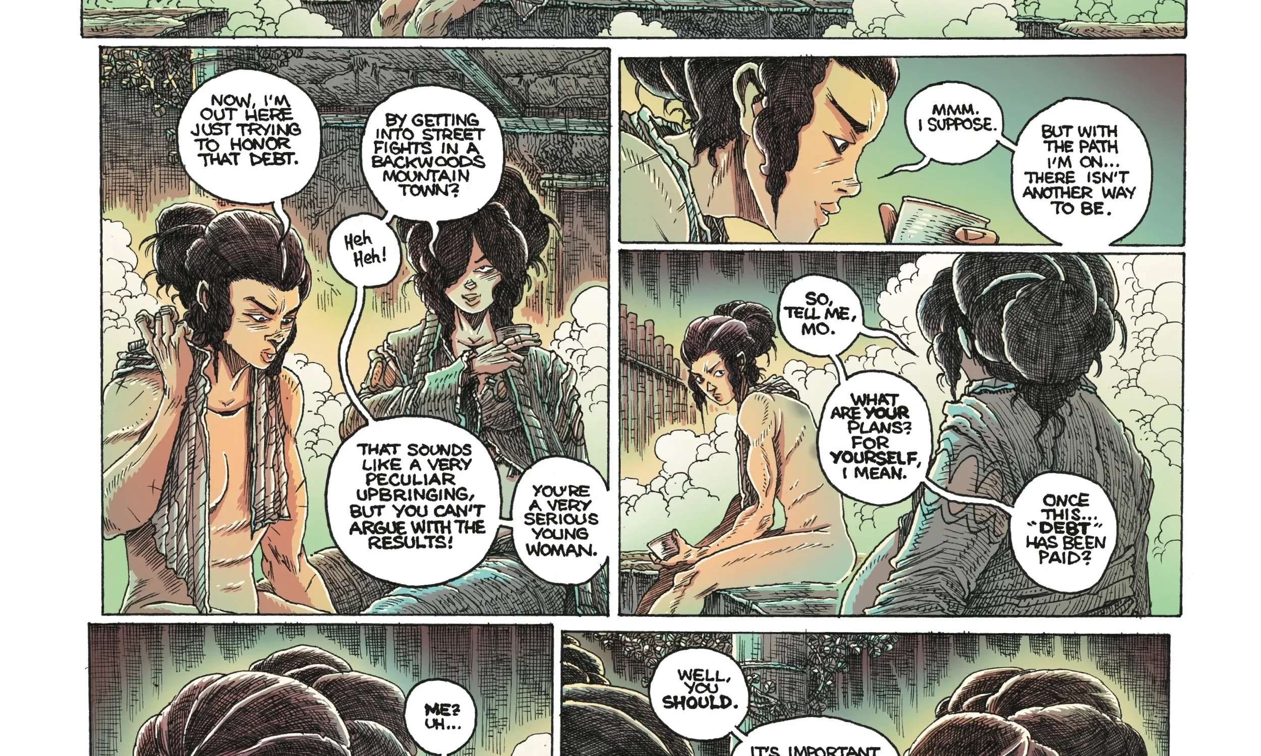 Orphan and the Five Beasts: Bath of Blood Chapter 1 - page 29