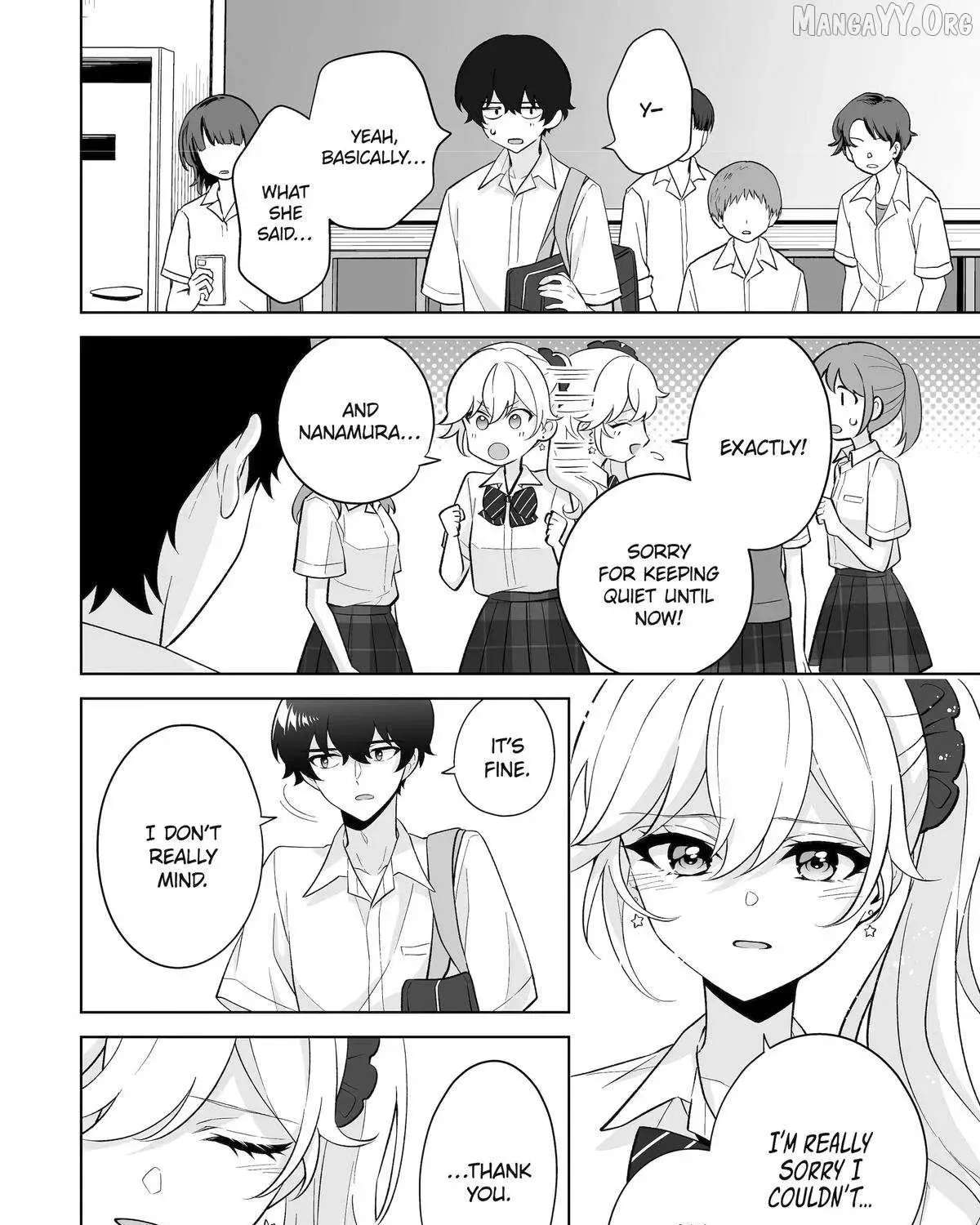 Please Leave Me Alone (For Some Reason, She Wants To Change A Lone Wolf's Helpless High School Life.) Chapter 33 - page 20