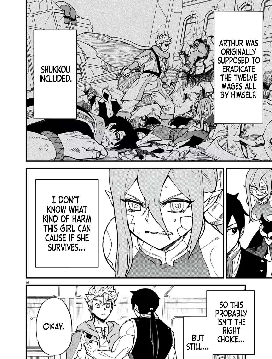 I Was Reincarnated as an Evil Noble in a Game and Became Unparalleled With My Overpowered Muscles Chapter 47 - page 16