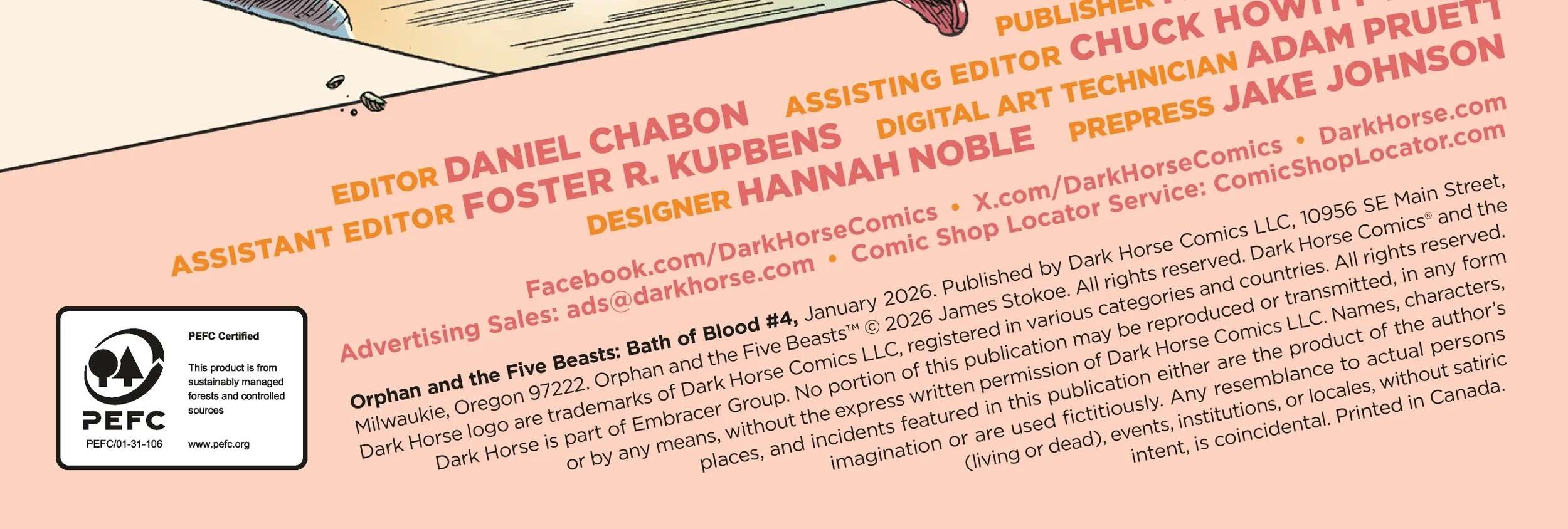 Orphan and the Five Beasts: Bath of Blood Chapter 4 - page 6