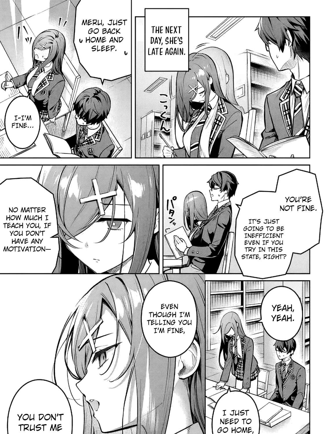 Tier 1 Shimai: Yuumei Yonshimai wa Boku nashi de wa Ikirarenai Chapter 3.2 - page 6