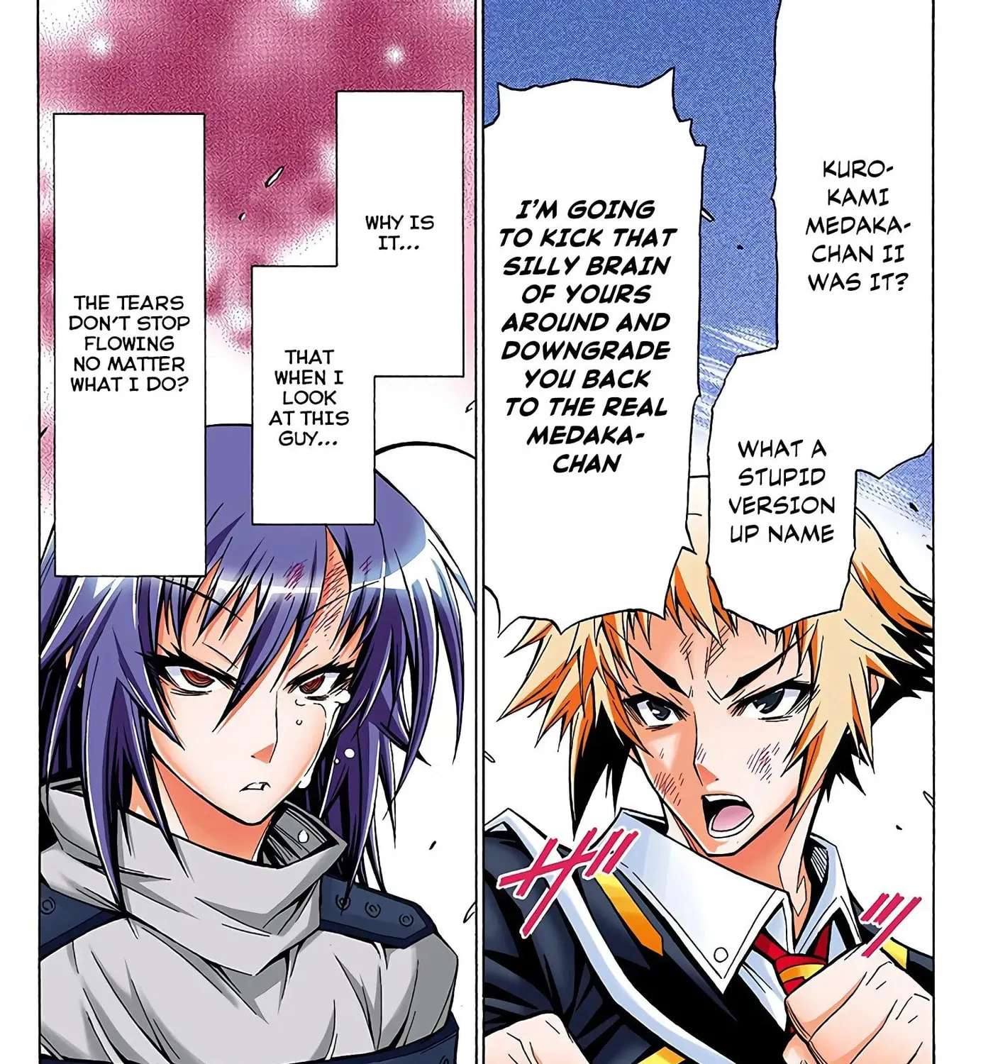 Medaka Box (Official Colored) Chapter 51 - page 1