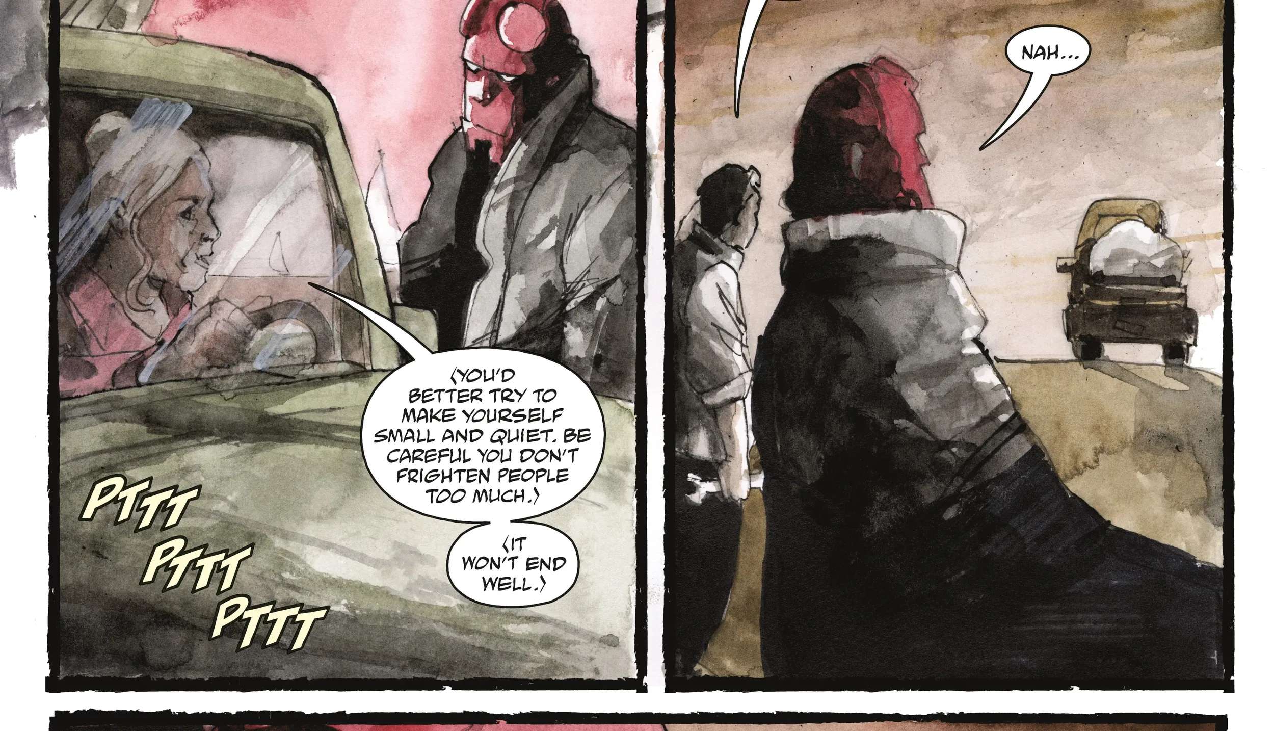 Hellboy and the B.P.R.D.: The Monster of Nivola Chapter 1 - page 68