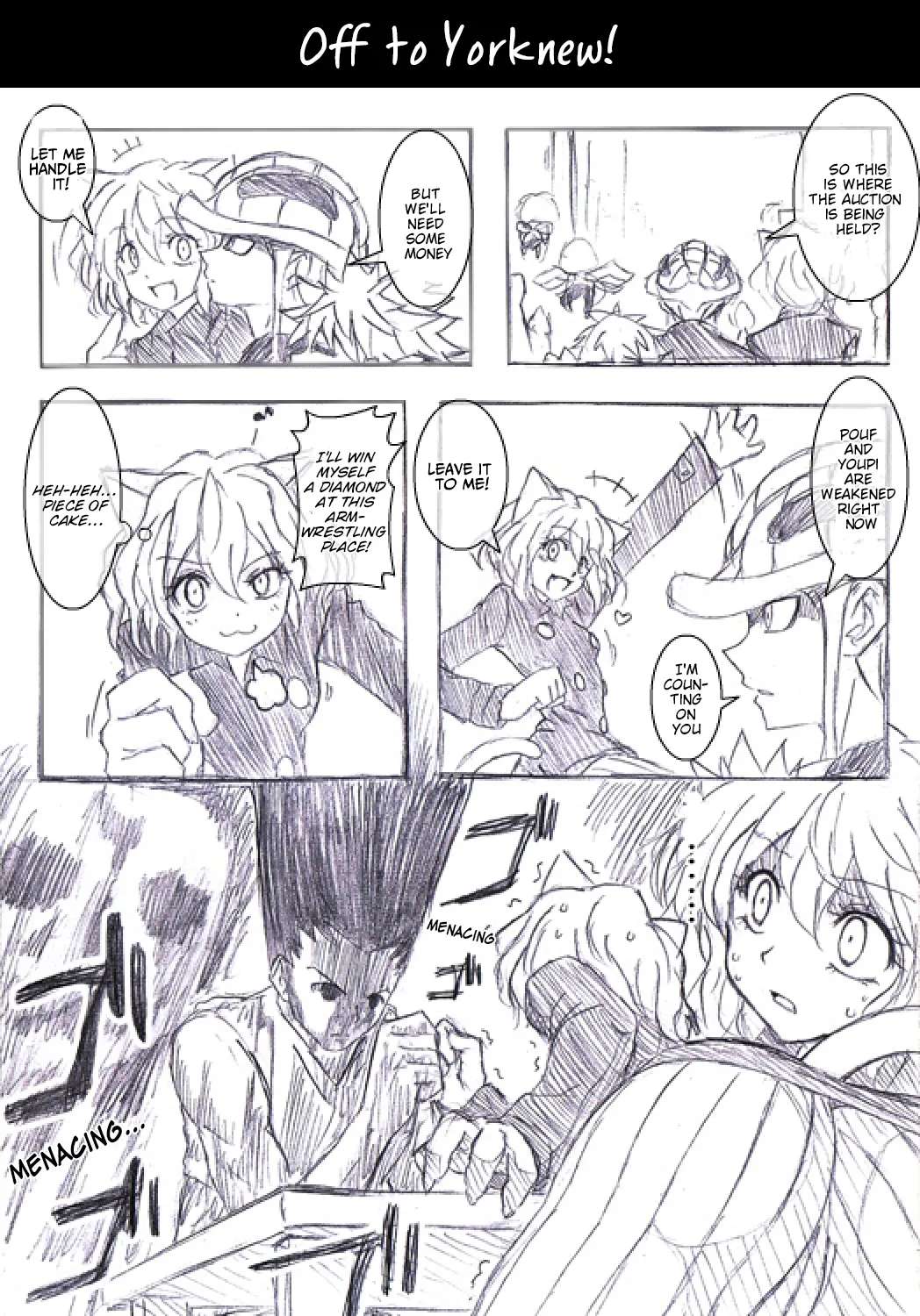 Tsuyokute Hunter X Hunter Chapter 6 - page 4