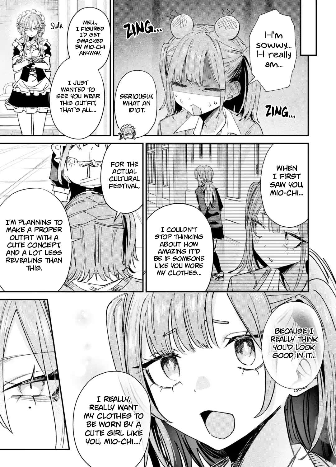 Haimiya Senpai wa Kowakute Kawaii Chapter 39 - page 19