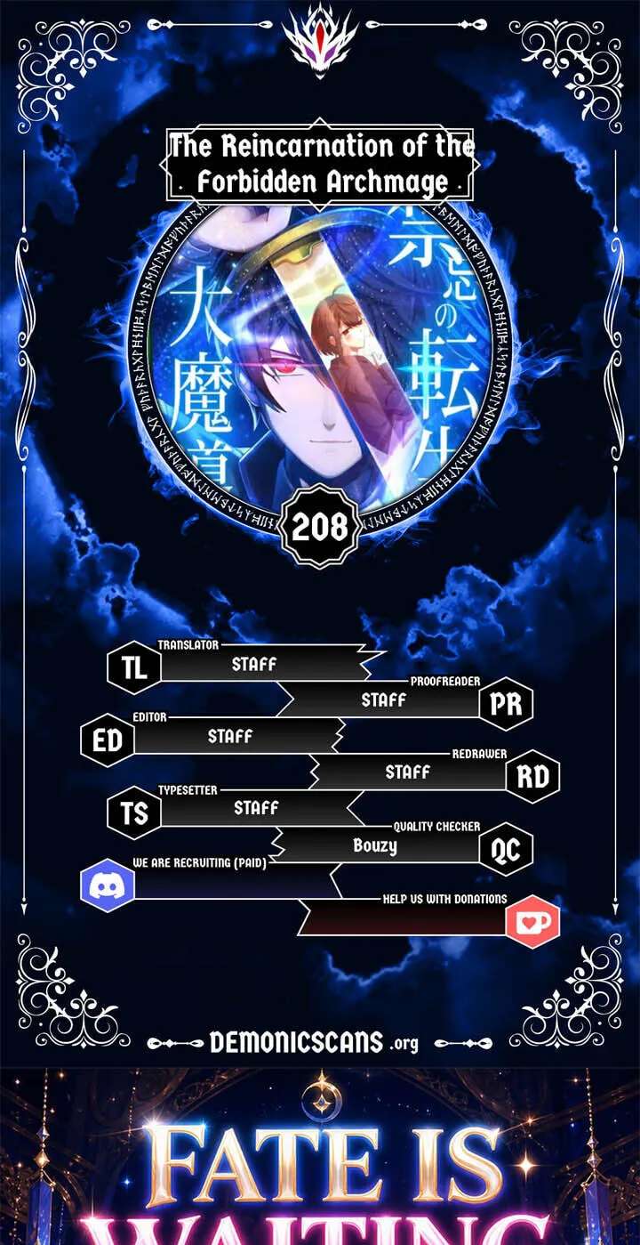 Kinki no Tensei Daimadoushi ~Munou kara Level Up de Saikyou ni~ Chapter 208 - page 1