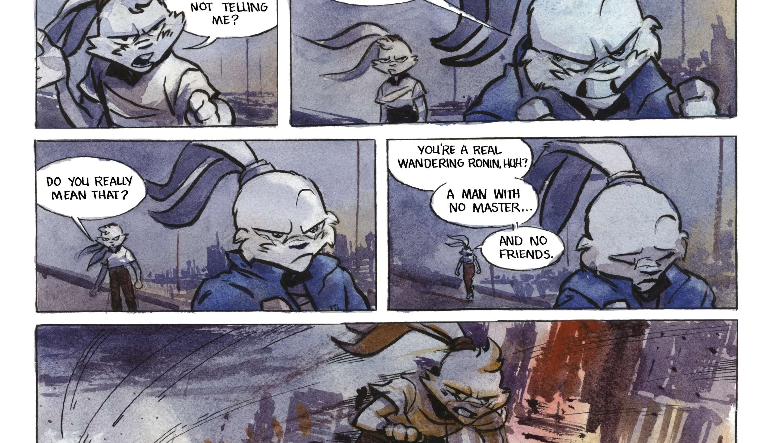 Usagi Yojimbo: Kaitō '84 Chapter 3 - page 53