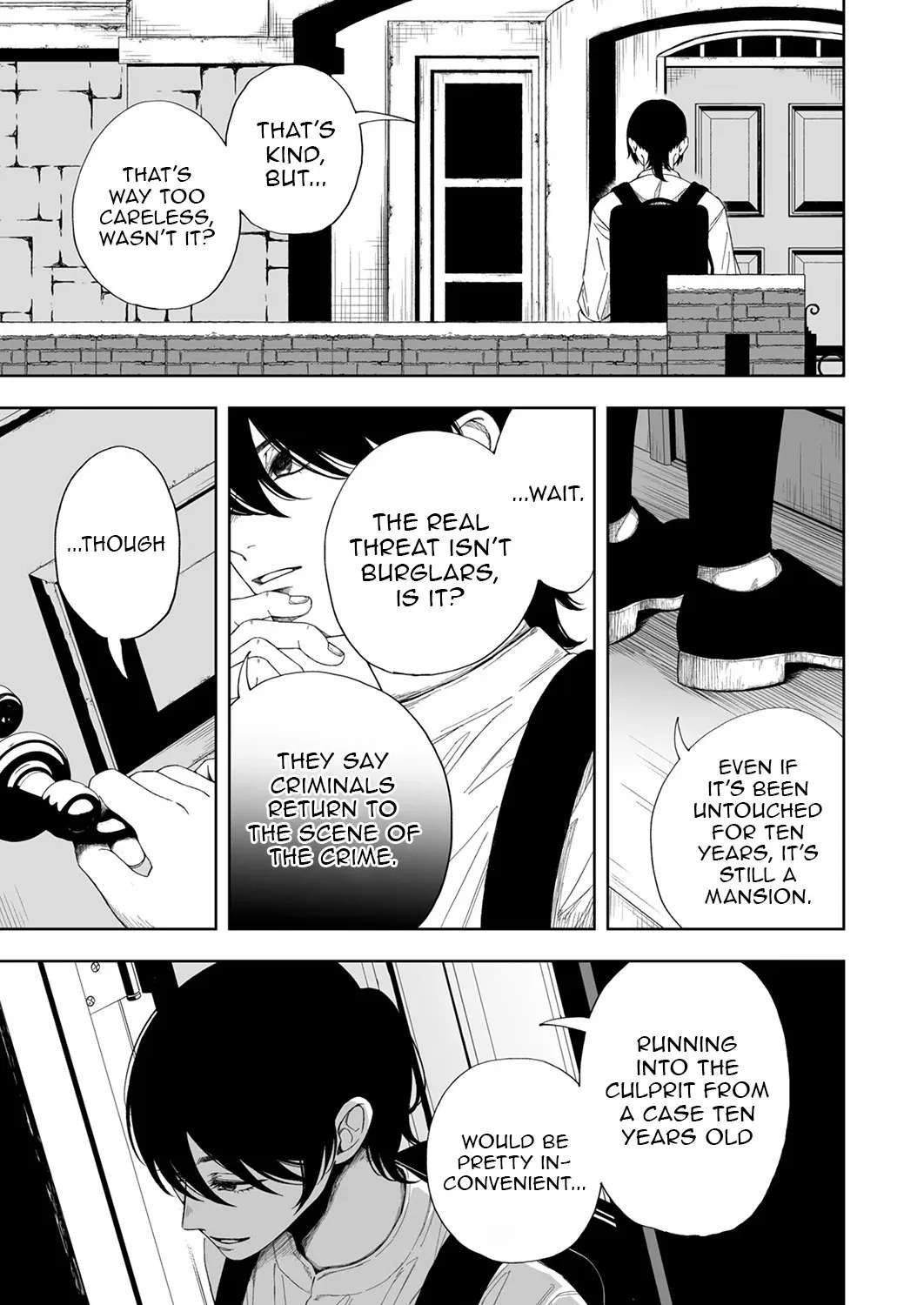 Toaru Mikaiketsu Jiken ni Tsuite Chapter 2 - page 28