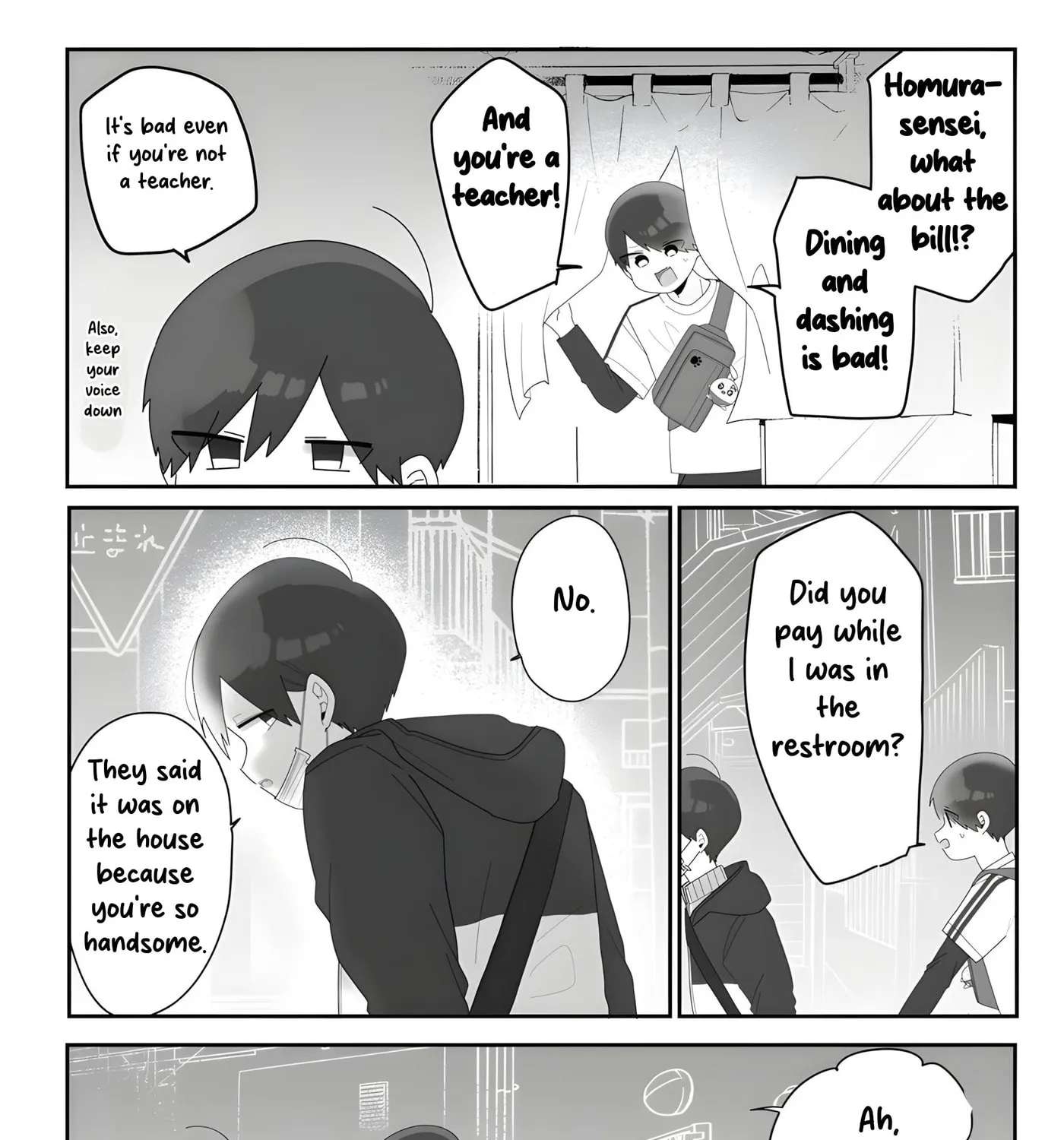 Sensei Nishii - Homura-sensei wa Tabun Motenai Chapter 7 - page 24