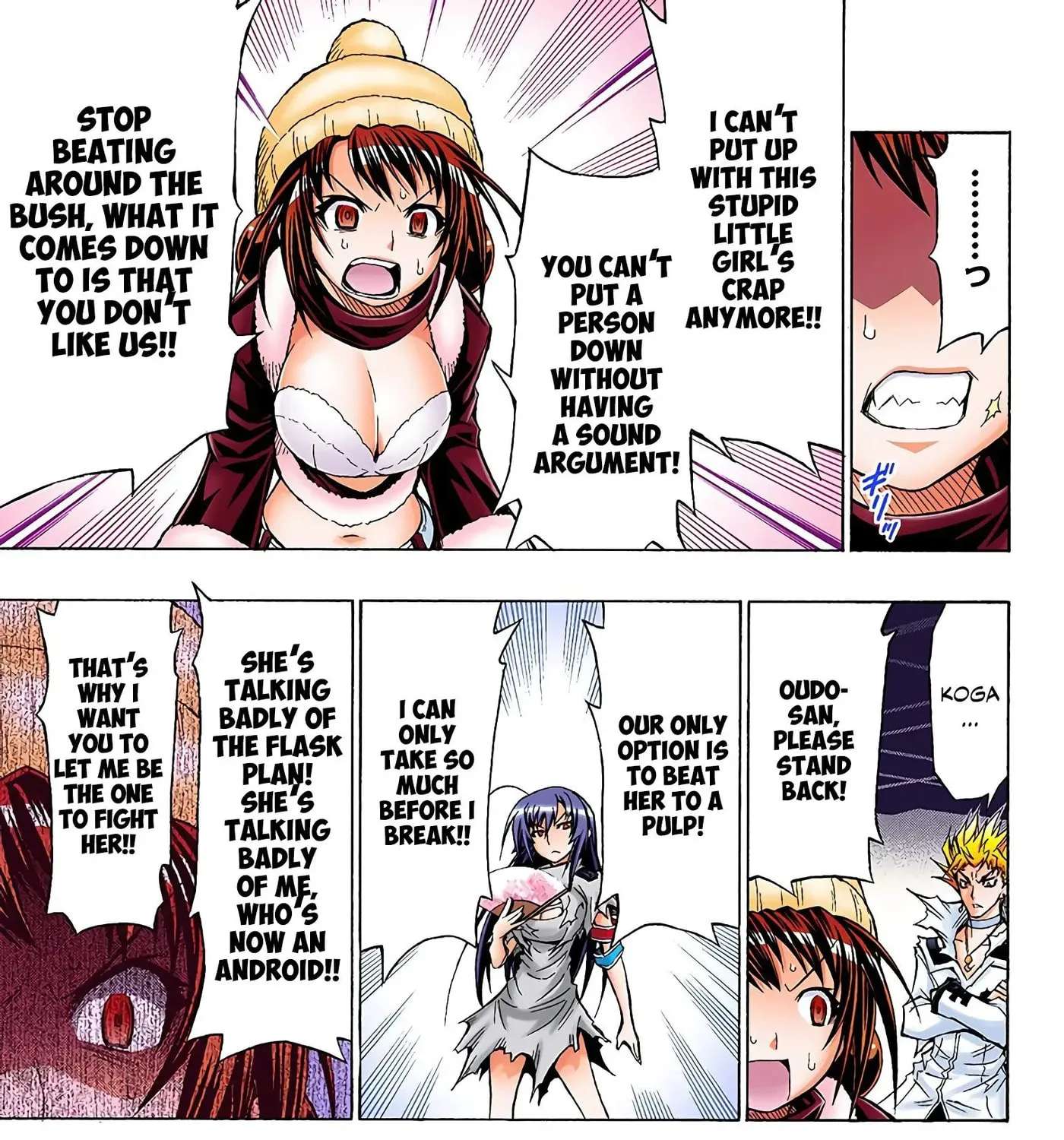 Medaka Box (Official Colored) Chapter 53 - page 25