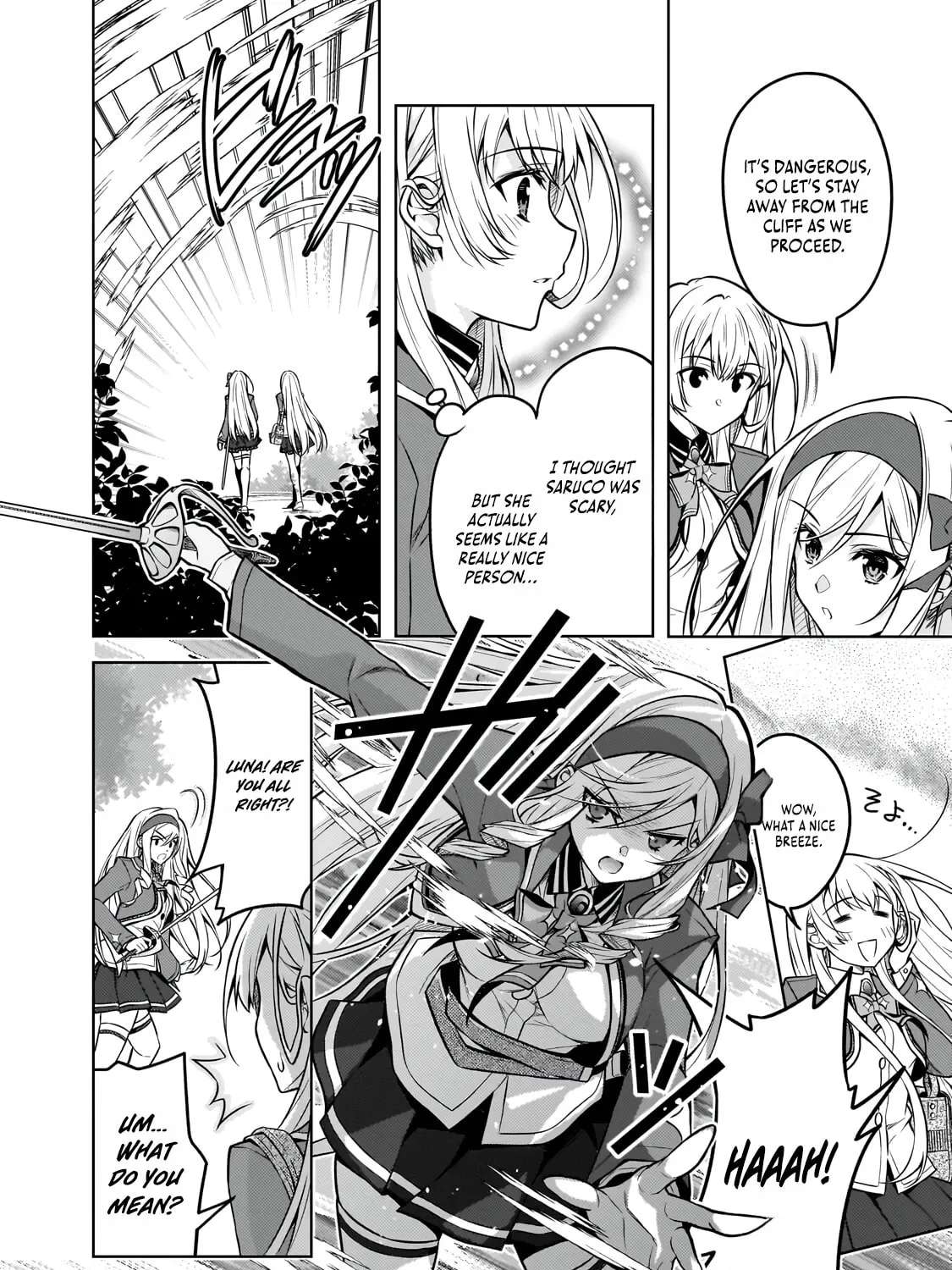 Danzai sareta Tensei Seijo wa, Akuyaku Reijou no Michi wo Iku! Chapter 7.2 - page 4