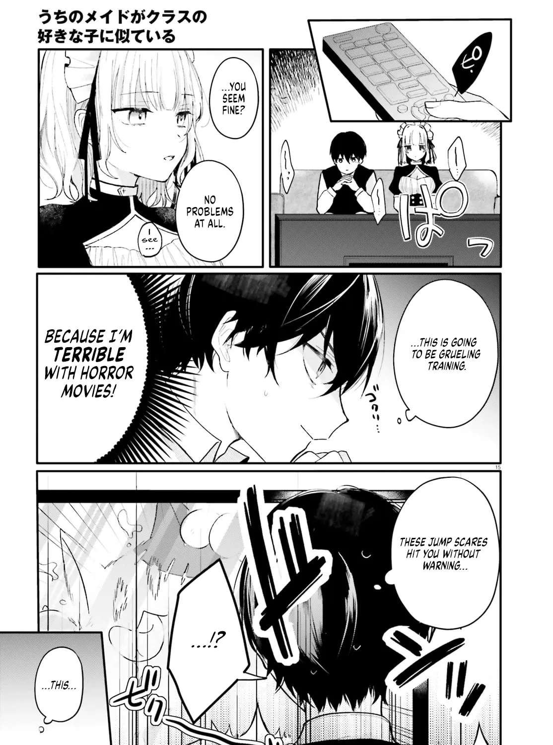 My maid looks like the girl I like in my class Chapter 1 - page 13