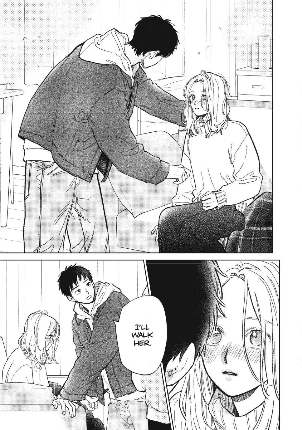 Yubisaki To Renren Chapter 59 - page 34