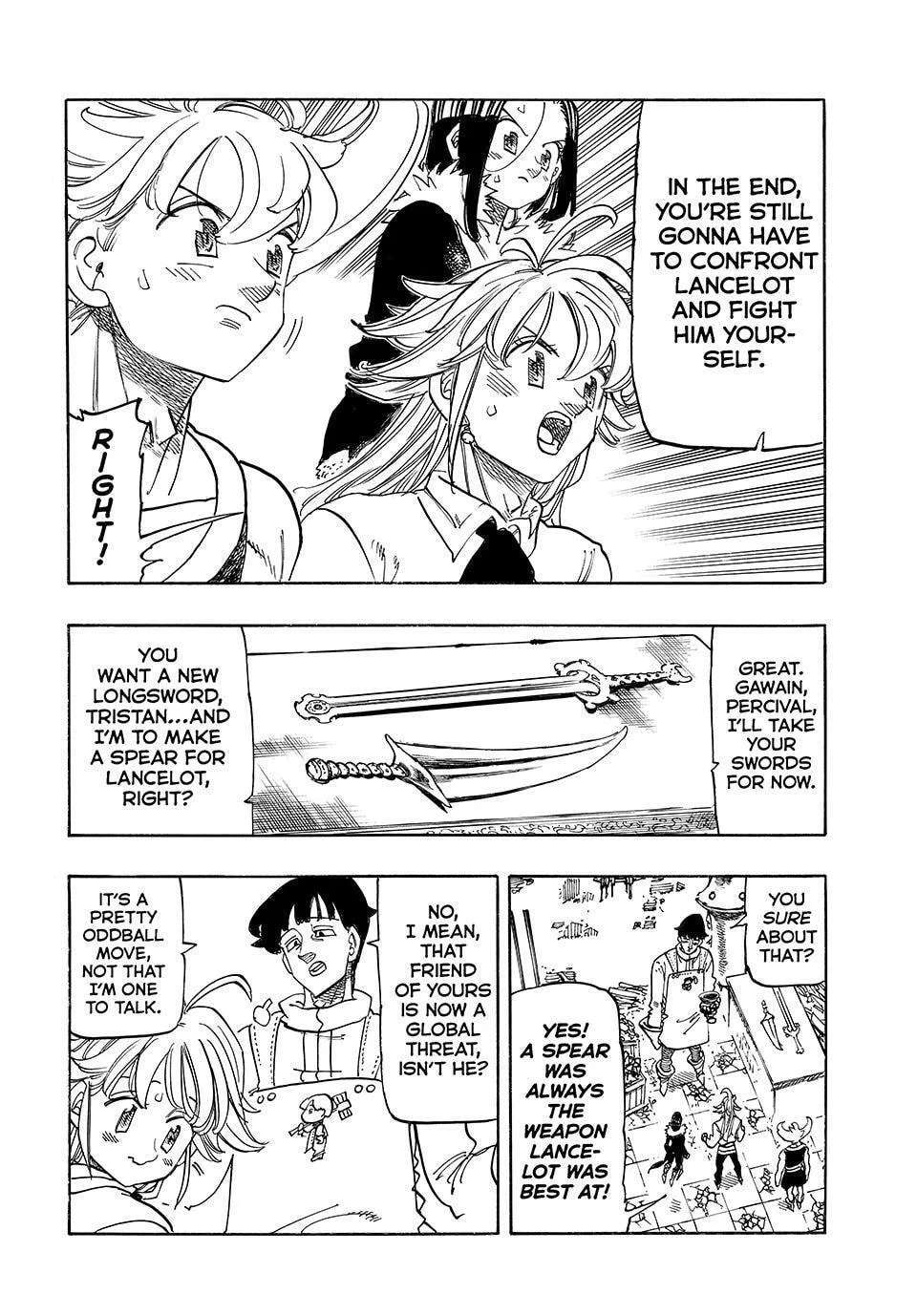 The Seven Deadly Sins: Four Knights of the Apocalypse Chapter 253 - page 4