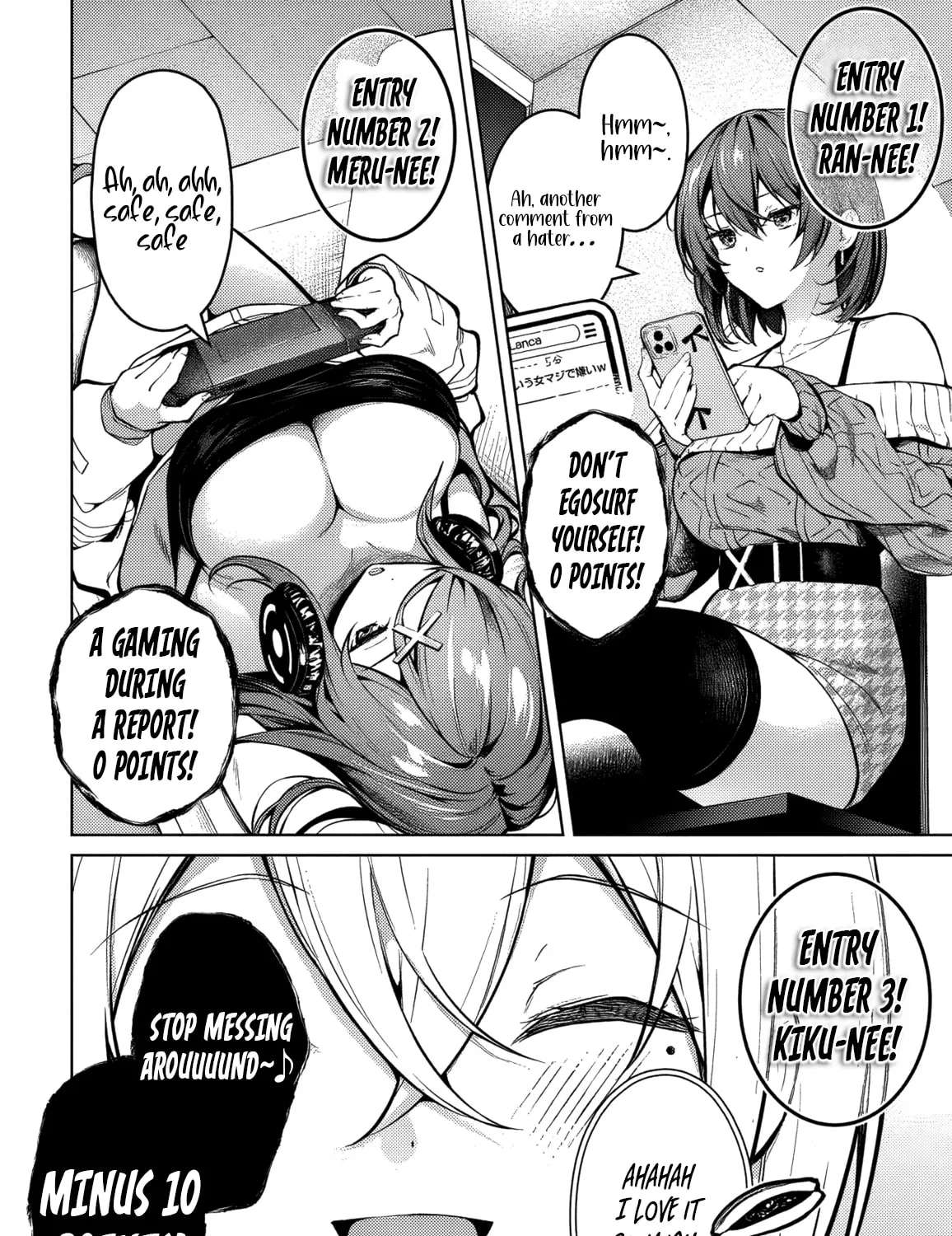Tier 1 Shimai: Yuumei Yonshimai wa Boku nashi de wa Ikirarenai Chapter 2.1 - page 6