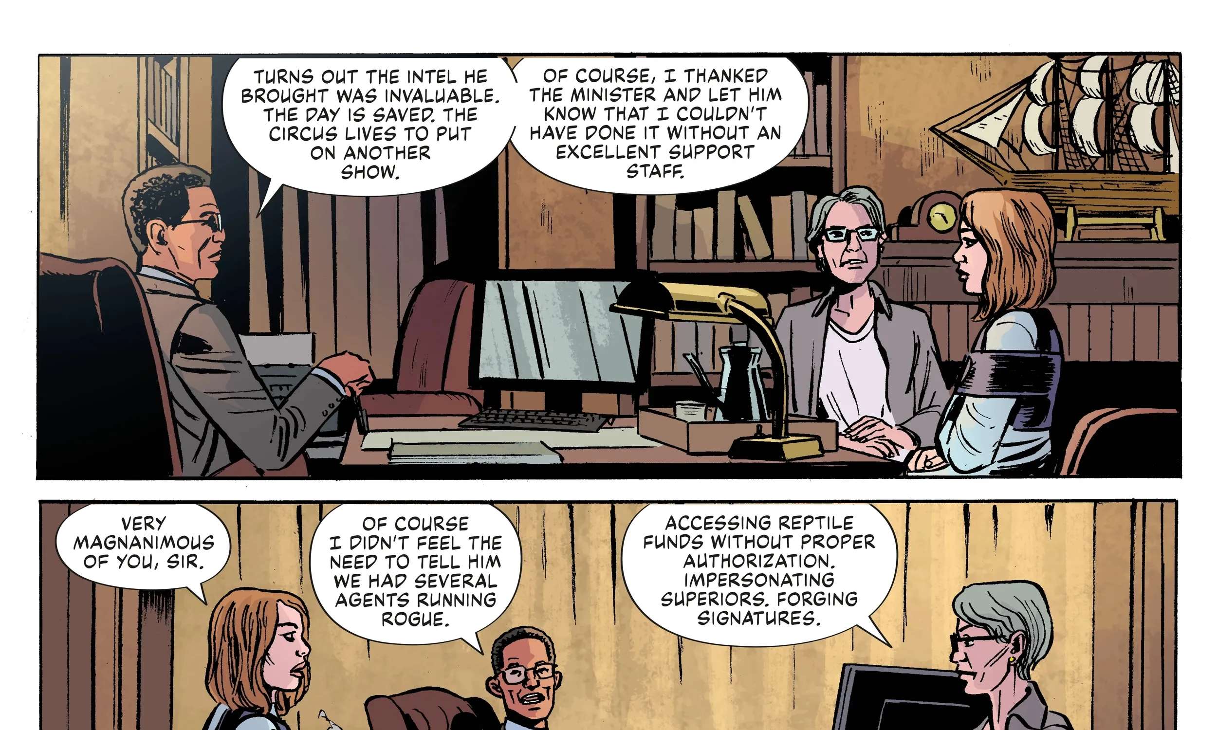 John le Carré's The Circus: Losing Control Chapter 3 - page 112