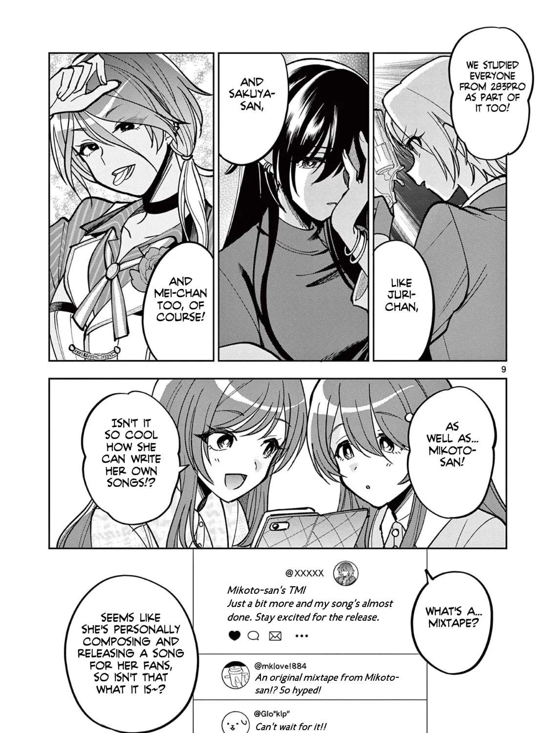 THE iDOLM@STER: Shiny Colors - Hazuki's Shinography Chapter 15 - page 10