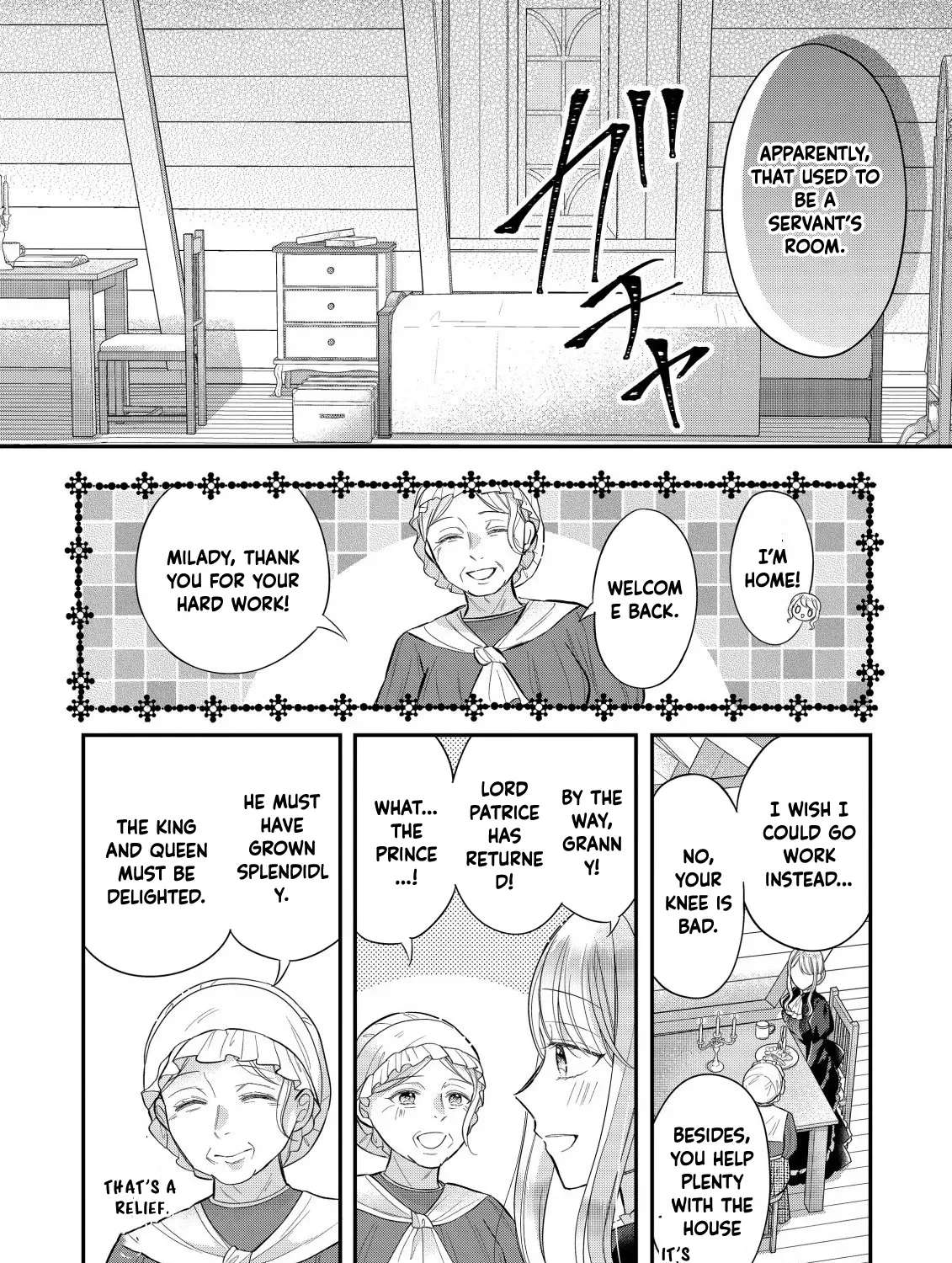 I Can't Escape the Overly Pushy Prince, but I'm Happy. Chapter 1 - page 12