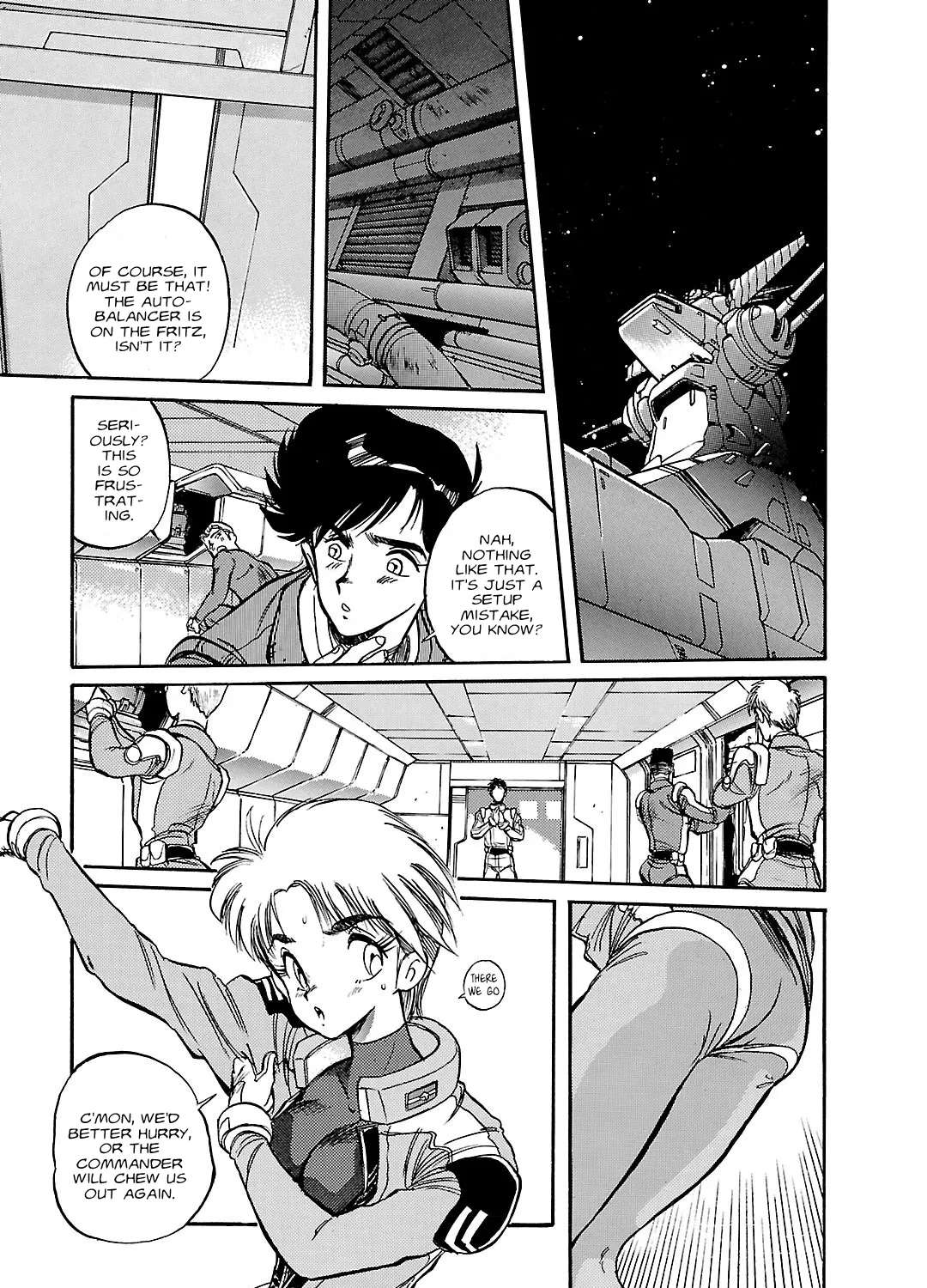 Mobile Suit Gundam F90 Chapter 4 - page 1
