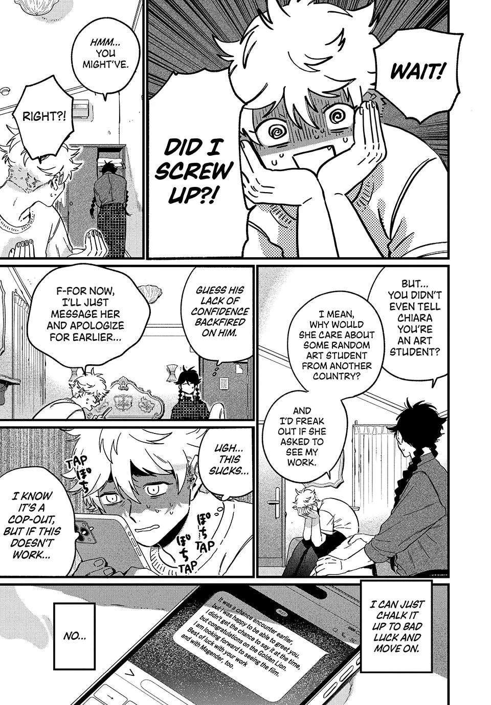 Blue Period Chapter 89 - page 9