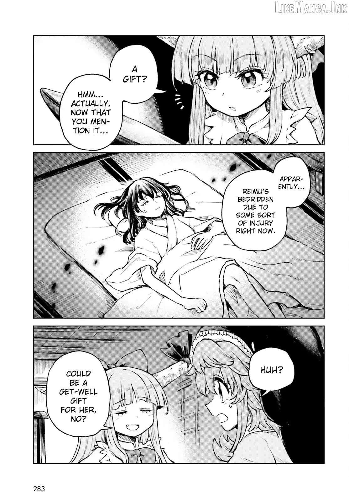 Touhou Suichouka ~ Lotus Eater-Tachi No Suisei Chapter 81 - page 15
