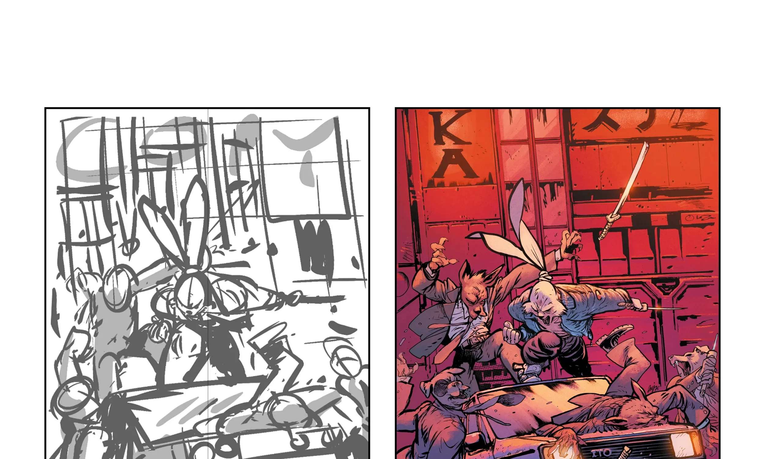 Usagi Yojimbo: Kaitō '84 Chapter 5 - page 73