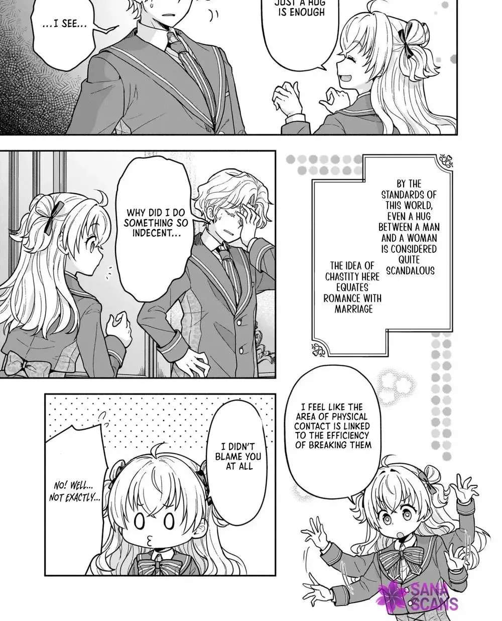Reborn as the Heroine — I'll Break Fate with Force Chapter 1 - page 30