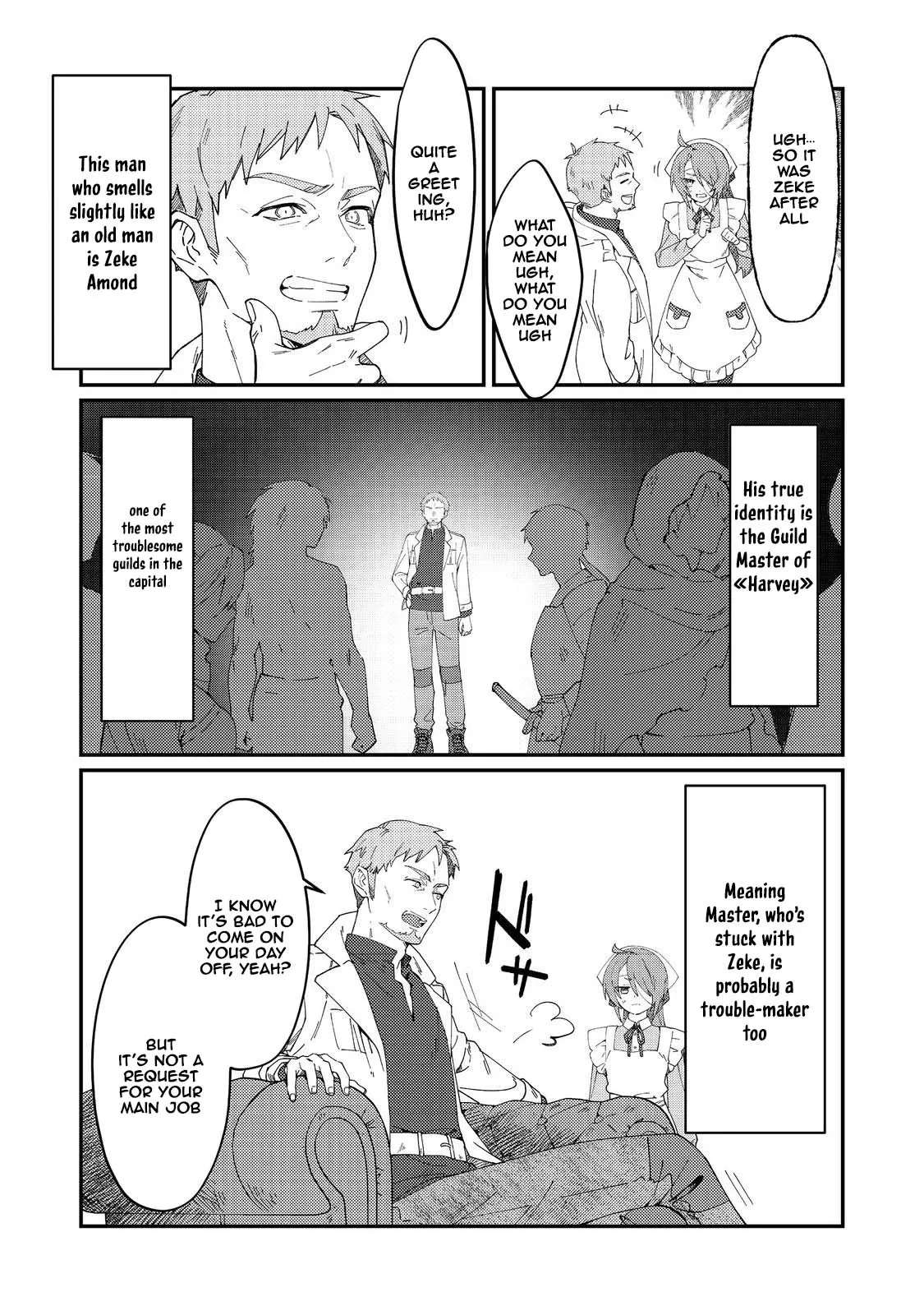 Hiroware Deshi to Birei Majutsushi ~Monogusa Shishou no Kutsushita Sagashi wa Kyou mo Taihendesu~ @COMIC Chapter 1 - page 15