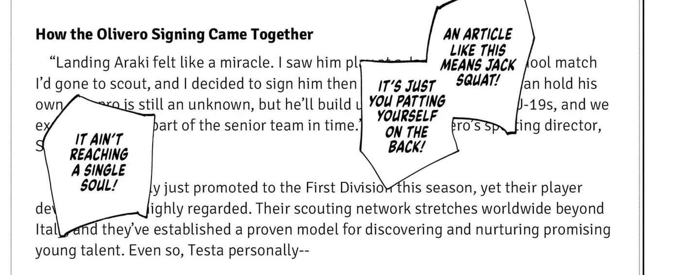 Catenaccio Chapter 92 - page 2