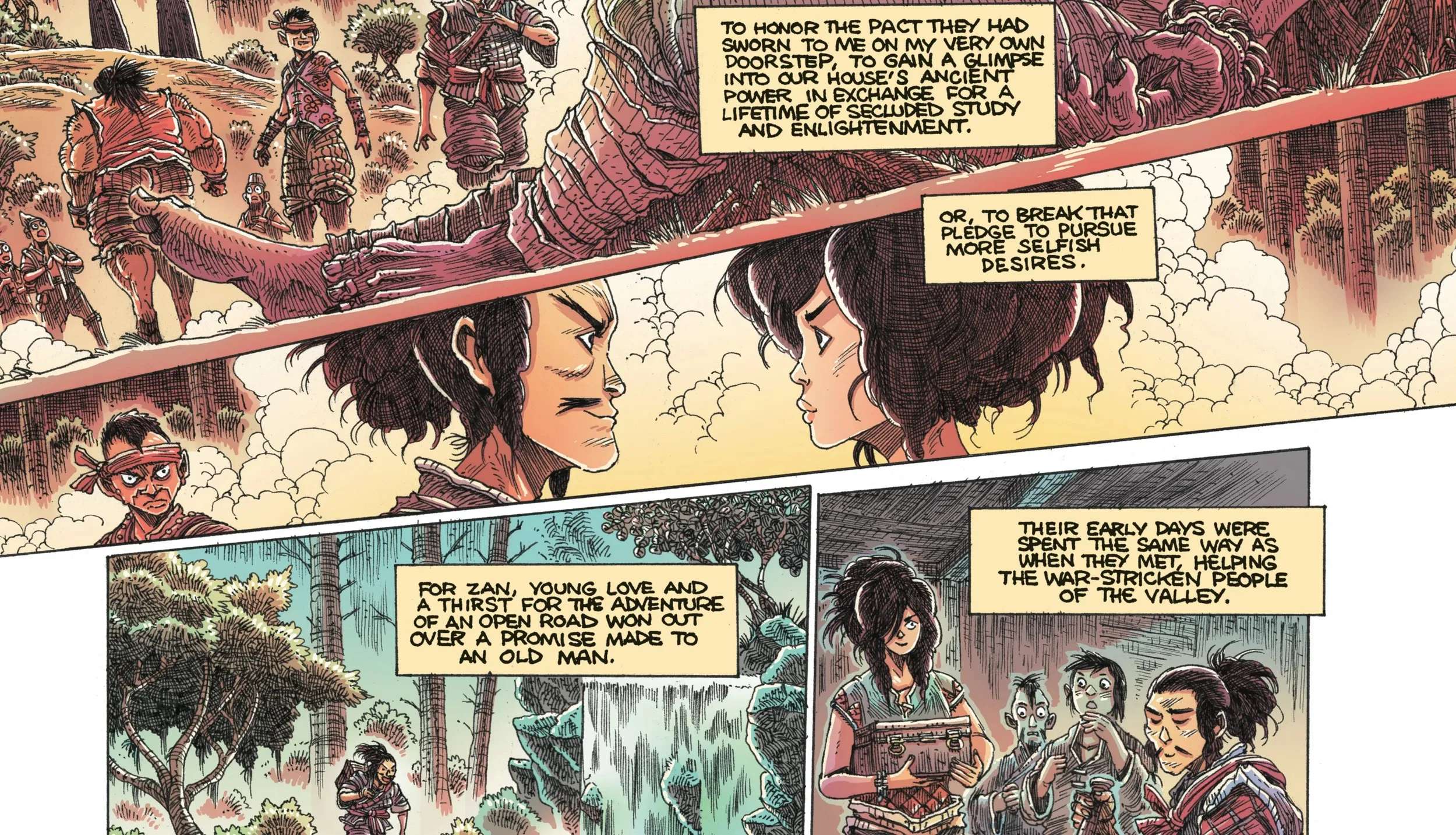 Orphan and the Five Beasts: Bath of Blood Chapter 3 - page 23
