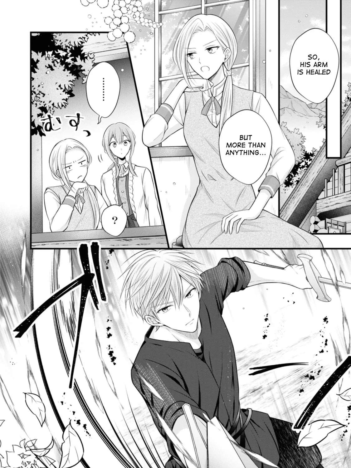 Otoko Un Zero no Kusushi Reijou, Hatsukoi no Kurokishi-sama ga Oshikake Konyakusha ni Narimashite. Chapter 5 - page 14