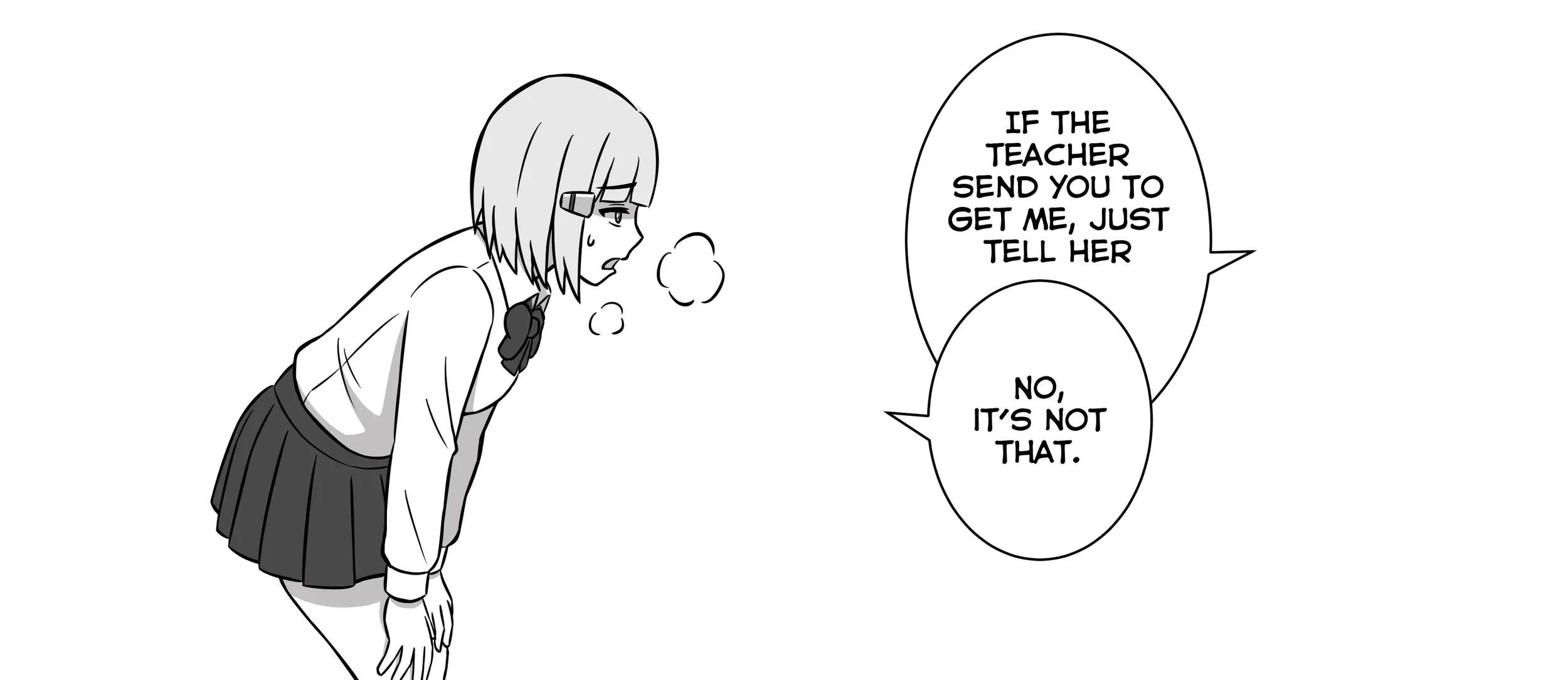 My Cute Girlfriend Might Be a Guy in My Class Chapter 12 - page 12