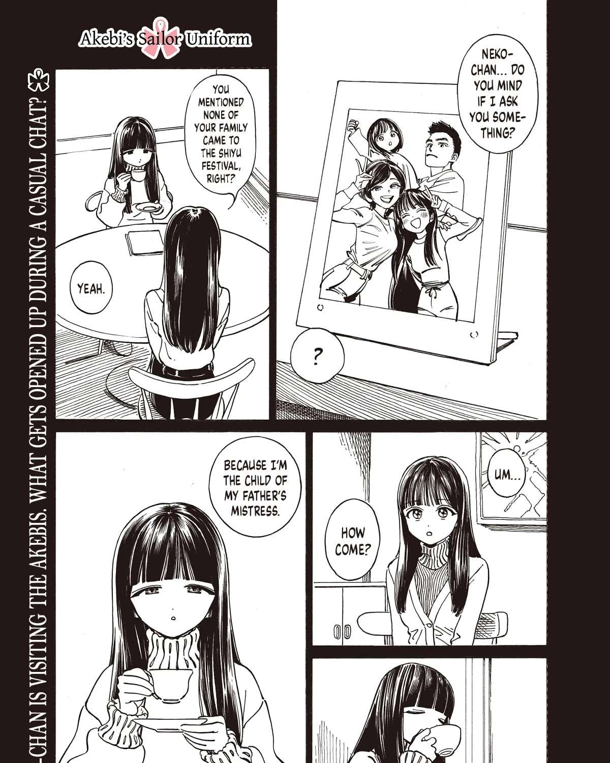 Akebi-chan's Sailor Uniform Chapter 91 - page 1
