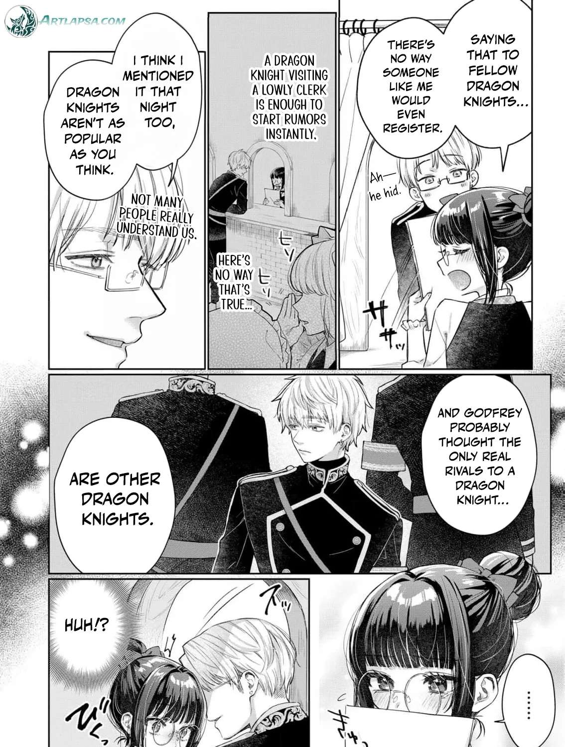 The Snow Maiden Who Can't Be Honest Is Sweetly Melted by the Sleeping Dragon Knight Chapter 4 - page 24