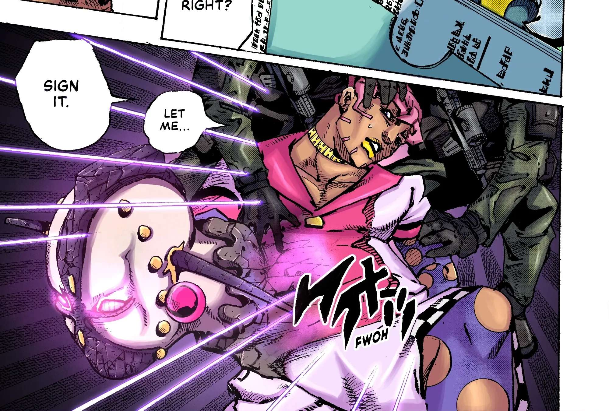 Jojo's Bizarre Adventure Part 9 - The Jojolands (Fan-Colored) Chapter 32 - page 44