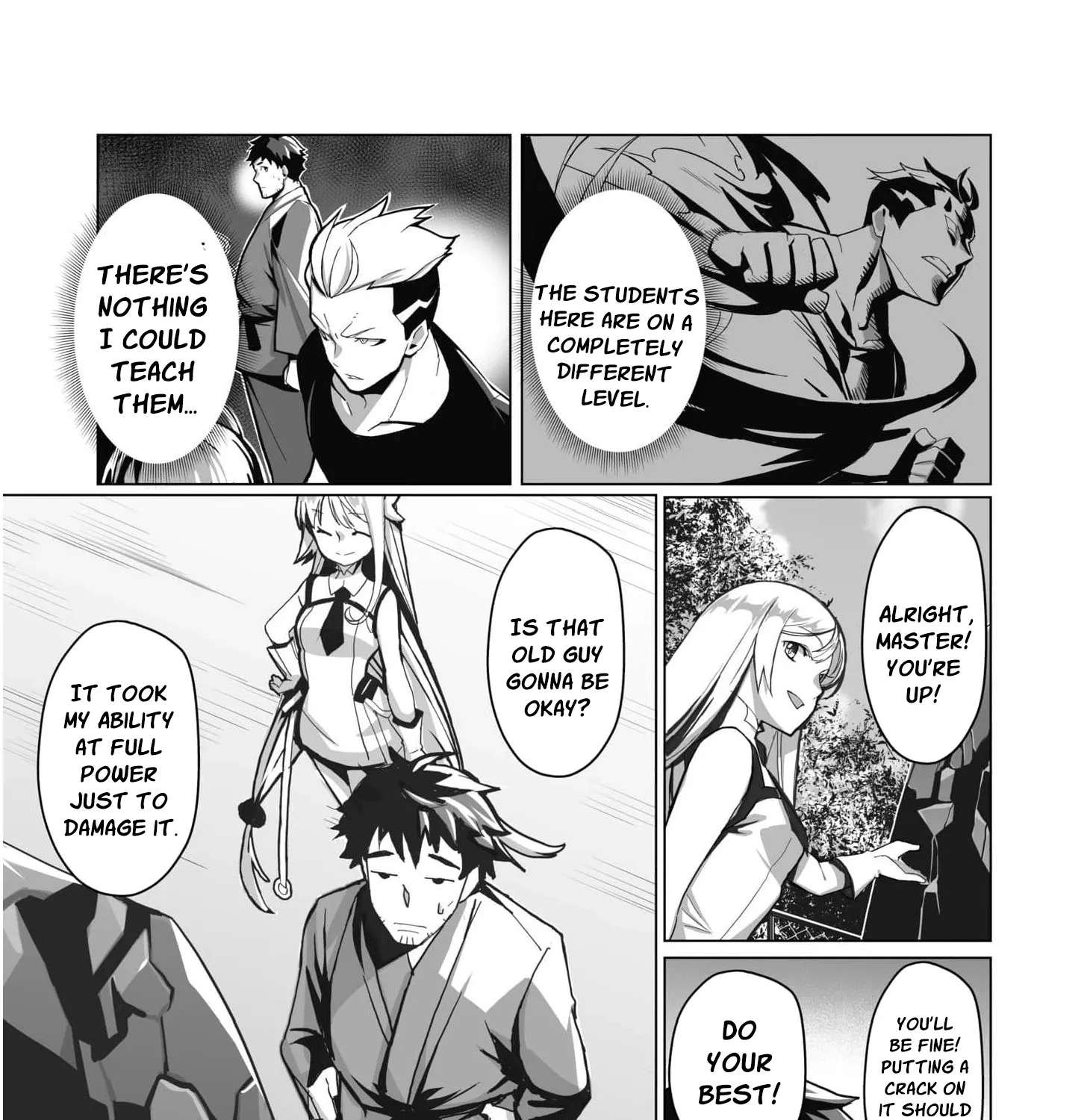 The Shadow Hero, an Old Man: In a World Where Superpowers Are Everything, a Powerless Old Man Is Doted On by His Beloved Disciple and Becomes a Hero from the Shadows Chapter 1 - page 70