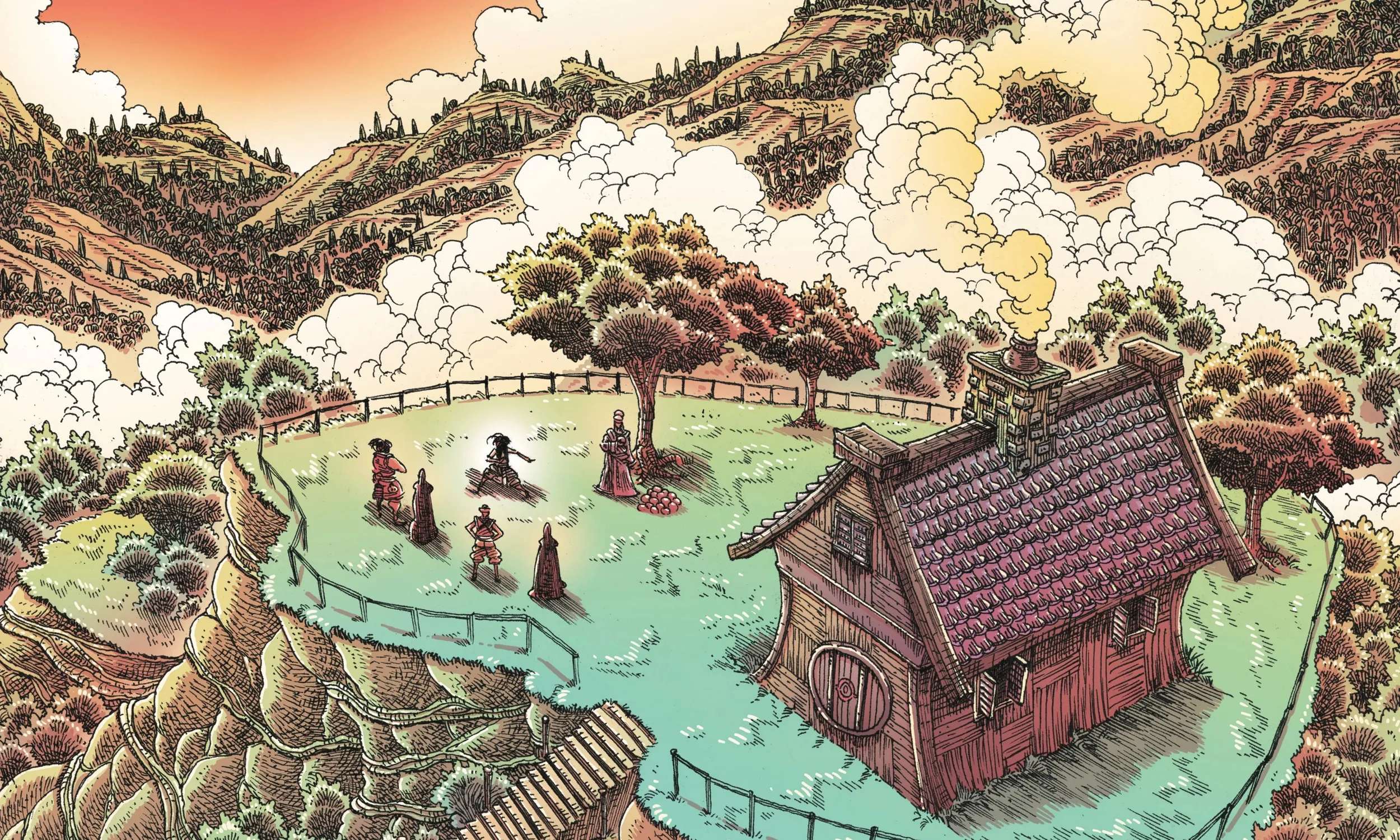 Orphan and the Five Beasts: Bath of Blood Chapter 3 - page 7
