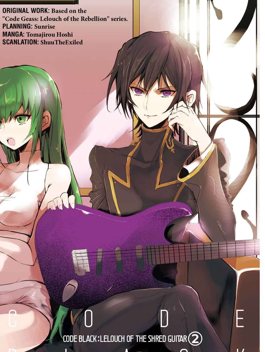 Code Black: Lelouch of the Shred Guitar Chapter 6 - page 2