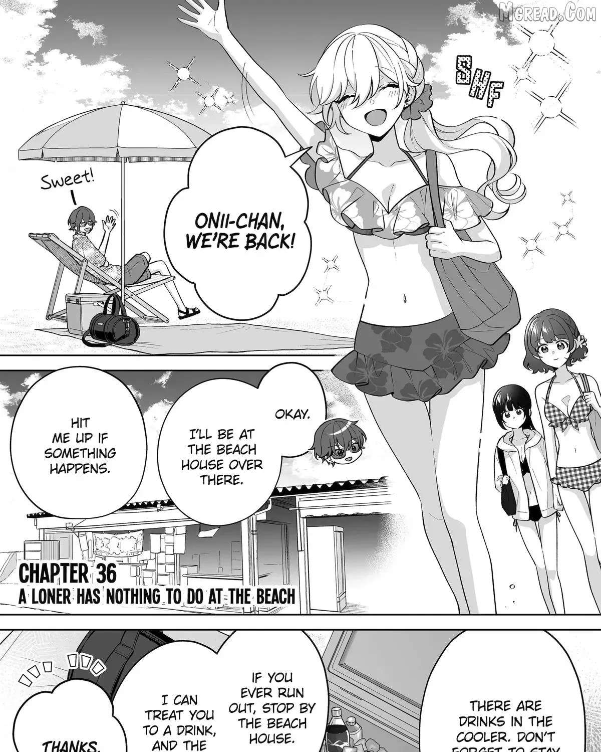 Please Leave Me Alone (For Some Reason, She Wants To Change A Lone Wolf's Helpless High School Life.) Chapter 36 - page 1