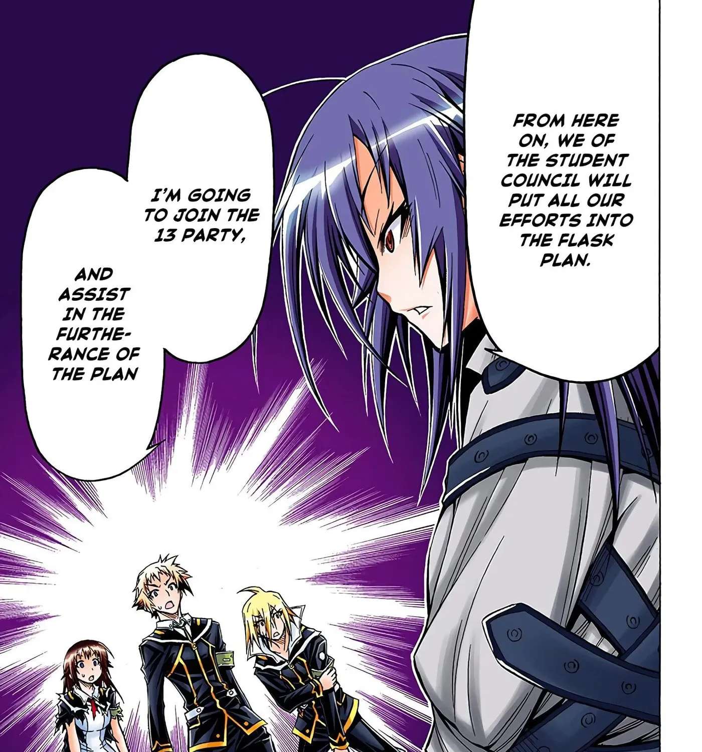 Medaka Box (Official Colored) Chapter 50 - page 9