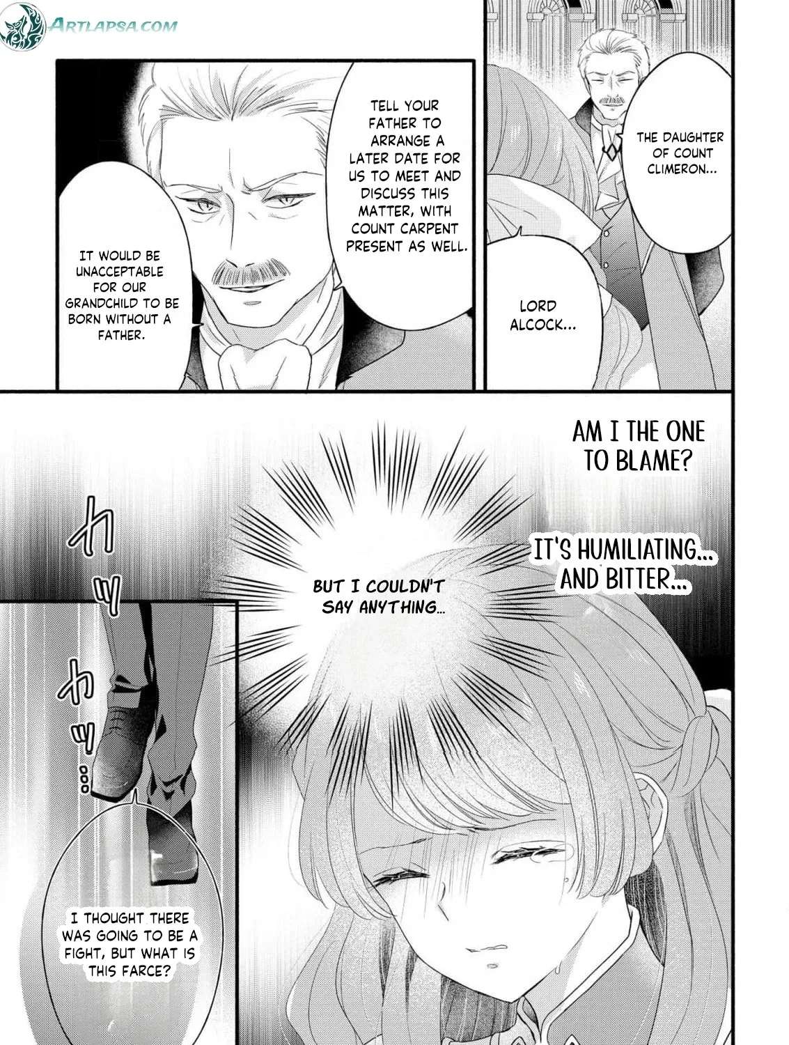 I'm a Poor Count's Daughter Who Was Broken Off From an Engagement, but I'm Being Doted On by the Cold-Hearted Prince I Admire Chapter 1 - page 12