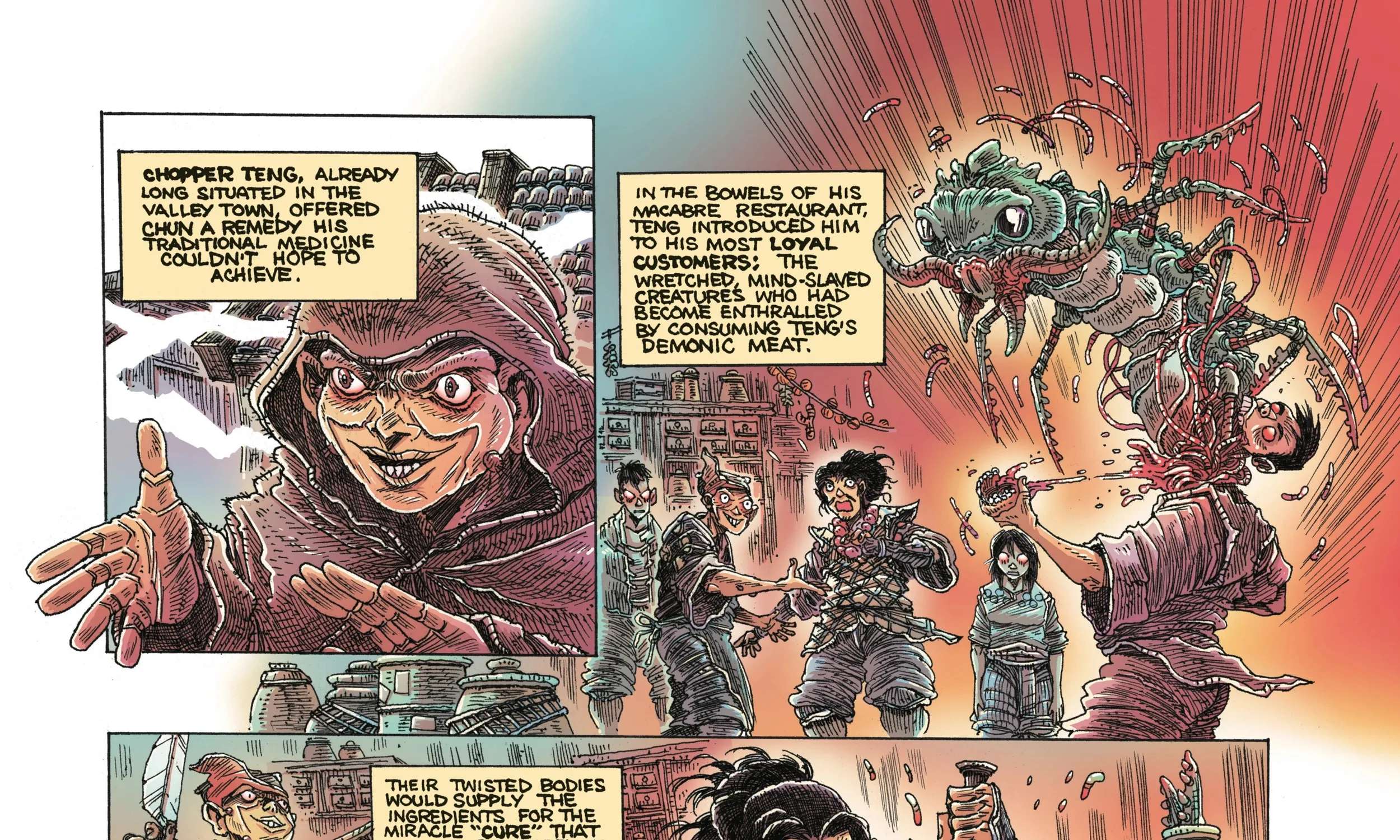 Orphan and the Five Beasts: Bath of Blood Chapter 3 - page 34