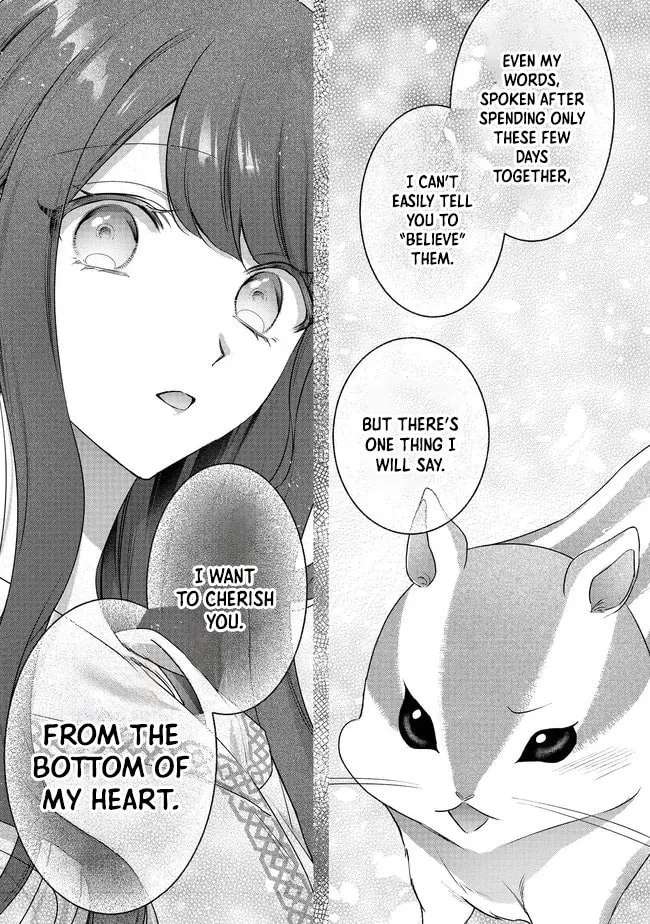 Risu ni Natte Shimatta Kon'yakusha ga, Kegirai Shiteita Hazu no Watashi ni Tasuke o Motomete Kimashita. Chapter 8 - page 21