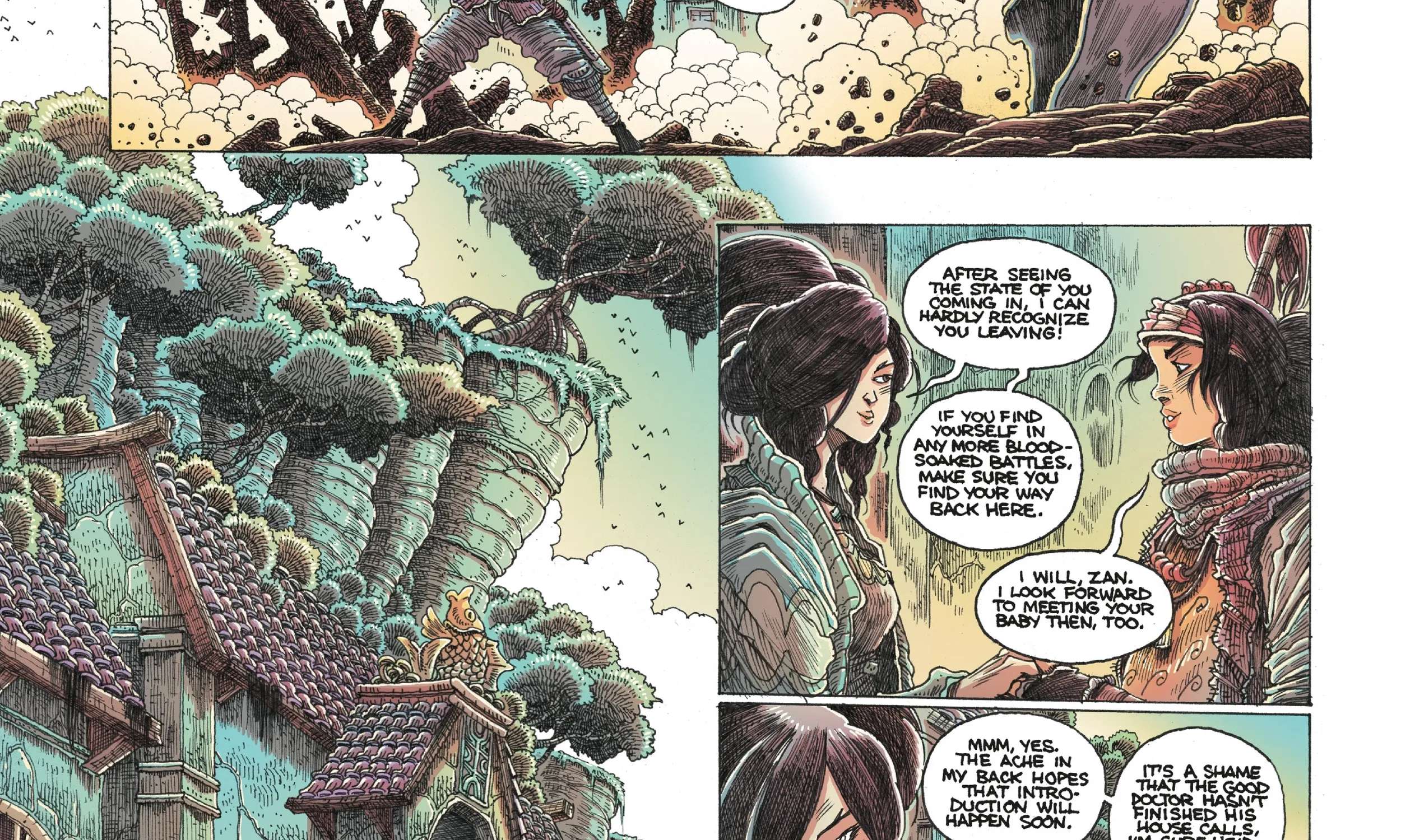 Orphan and the Five Beasts: Bath of Blood Chapter 1 - page 44