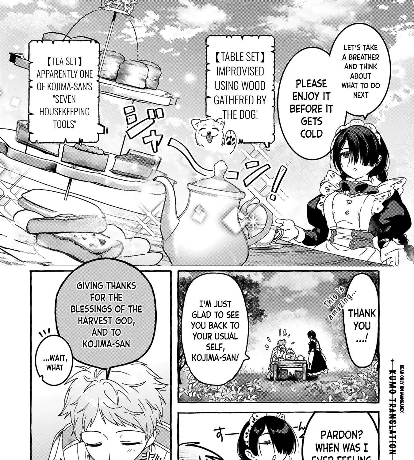 Miss Kojima, the Widowed Young Lady, Is the Strongest and Cutest Chapter 5 - page 36