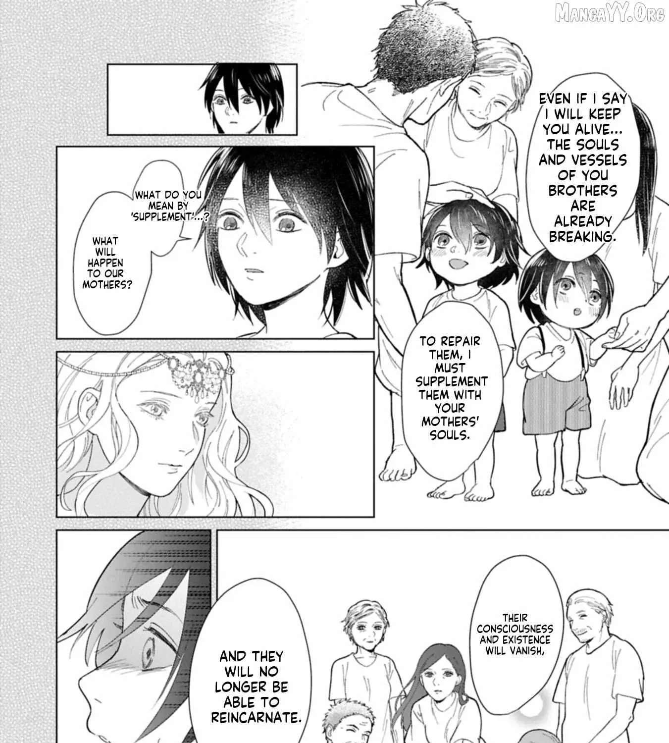 Ashita mo Ii Hi de Arimasu You ni.: Isekai de Atarashii Kazoku ga Dekimashita: San Kyoudai no Hokkori Gohan Nikki Chapter 1 - page 92