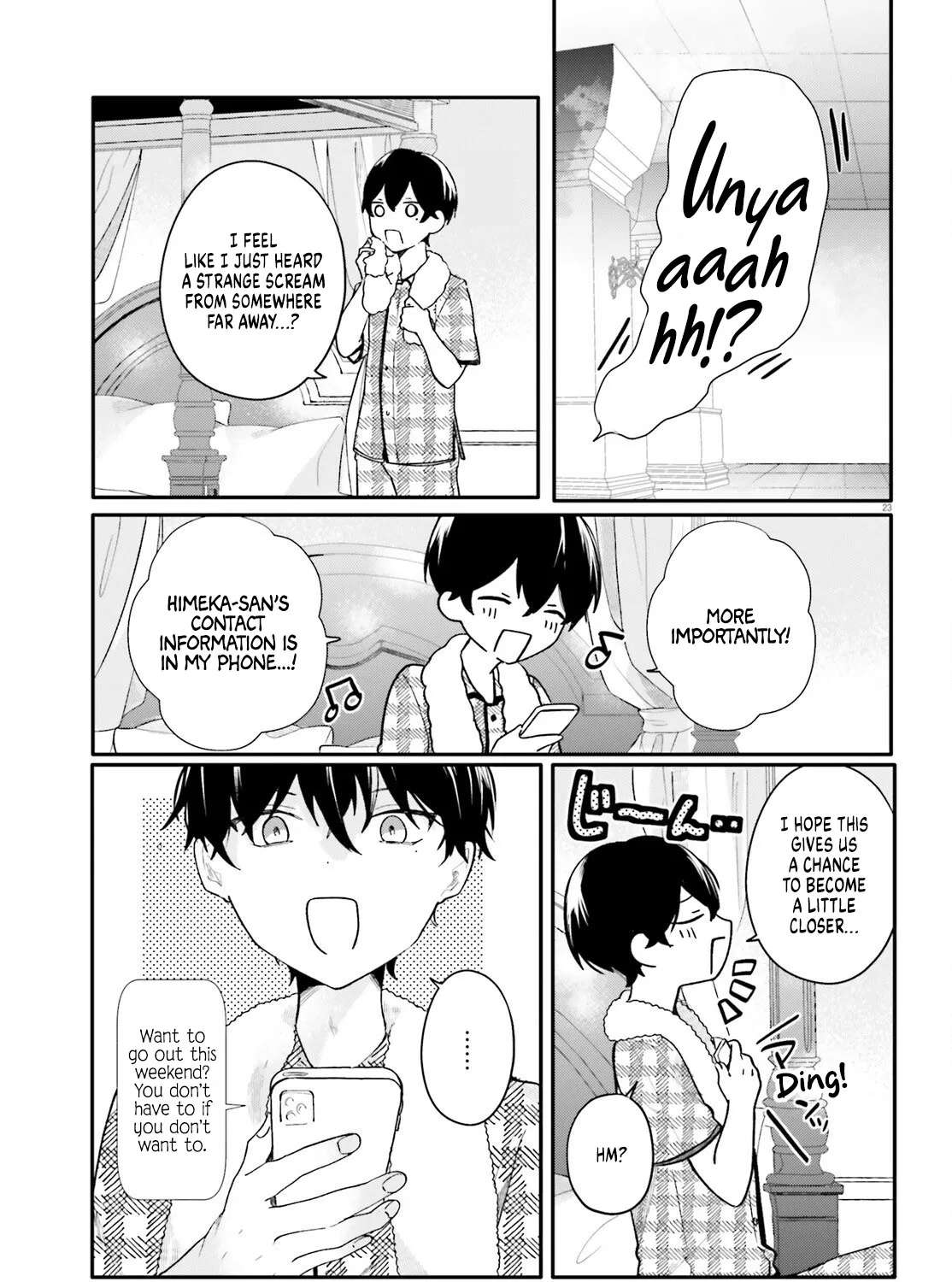 My maid looks like the girl I like in my class Chapter 5 - page 23