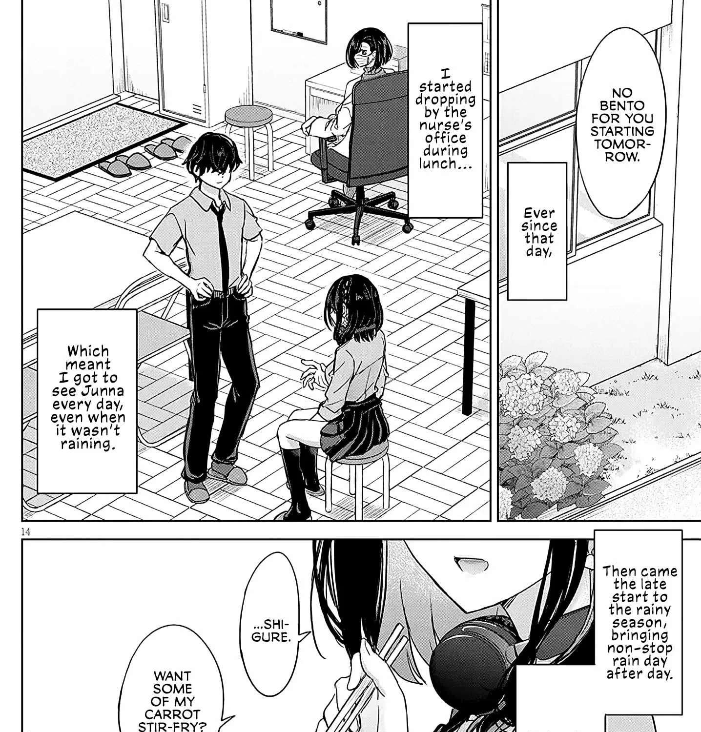 Amamori Junna wa Shitsudo ga Takai Chapter 4 - page 27