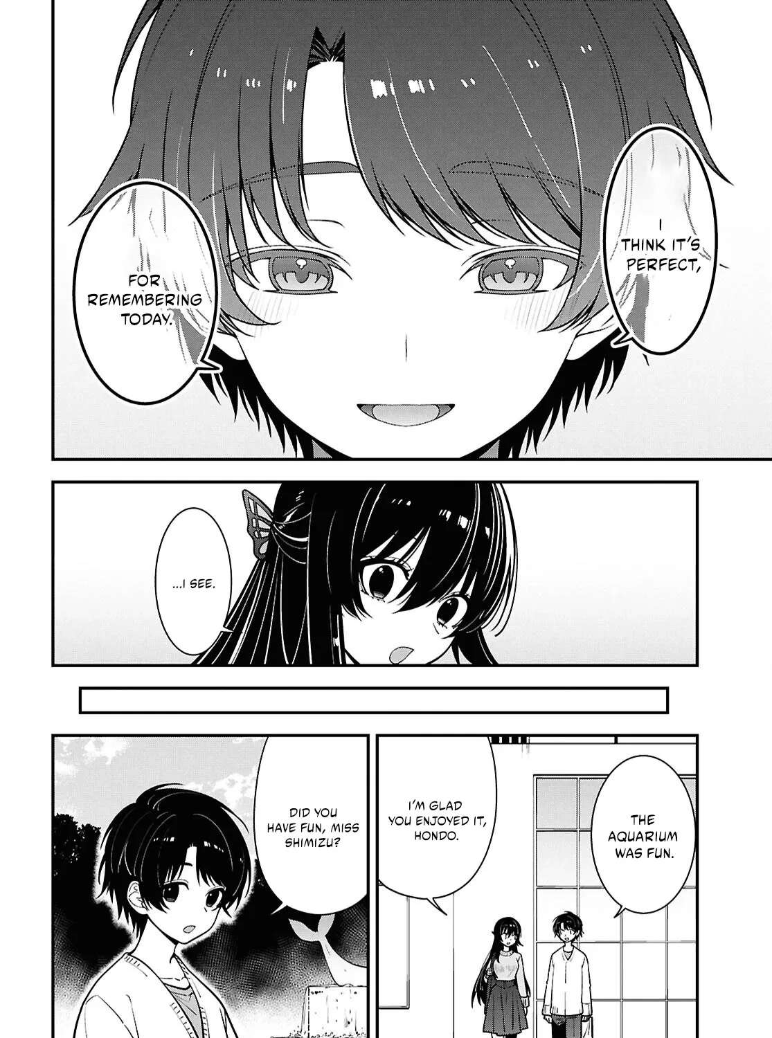 The Delinquent Shimizu-san Sitting Next to Me Has Dyed Her Hair Black Chapter 20 - page 27